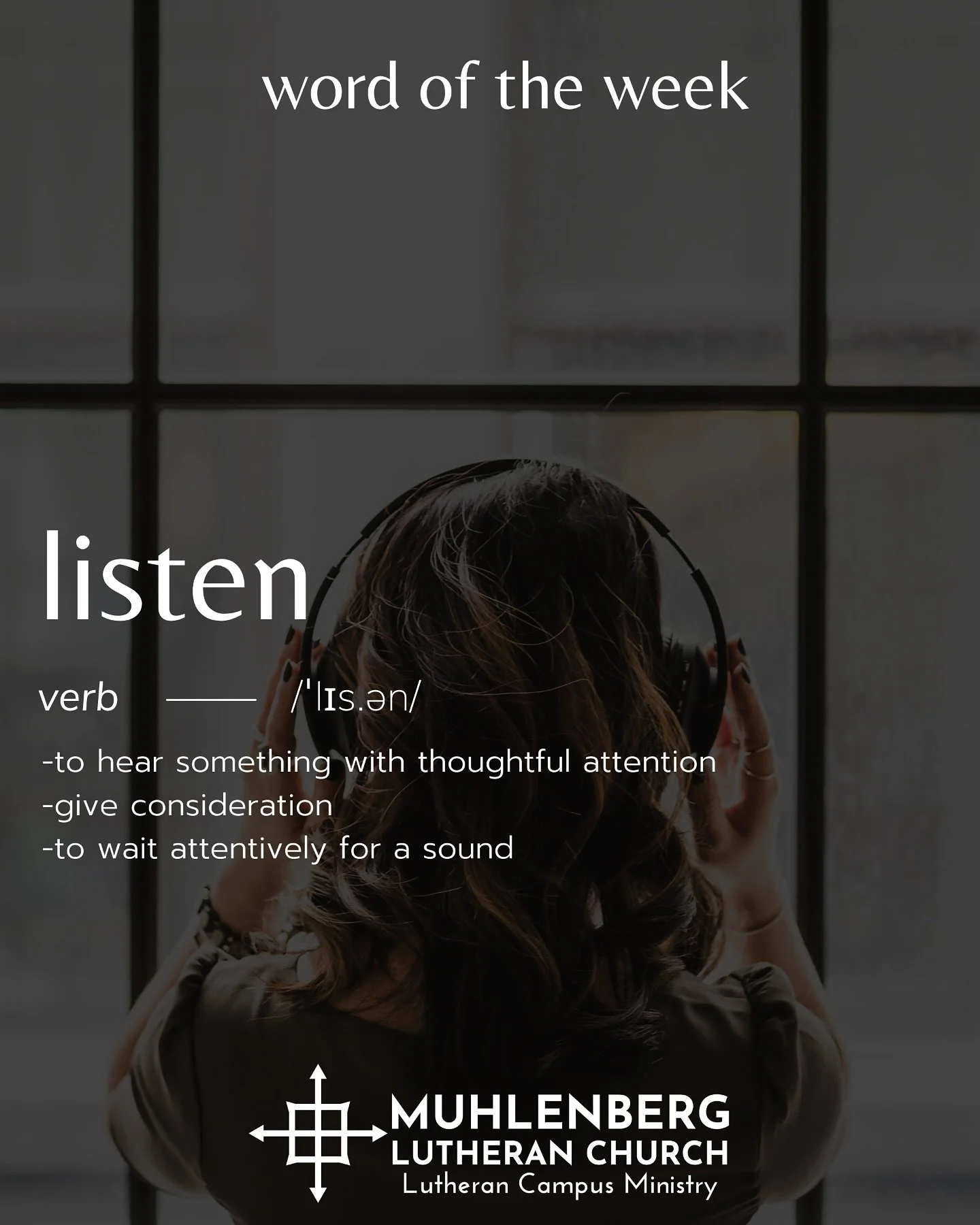 ✨ LCM #WordOfTheWeek: LISTEN ✨

On Sunday we heard in worship that the Word is not just ink on a page, but Jesus himself&mdash;the living Word among us. And whenever we open scripture, we&rsquo;re entering a conversation that has stretched across cen