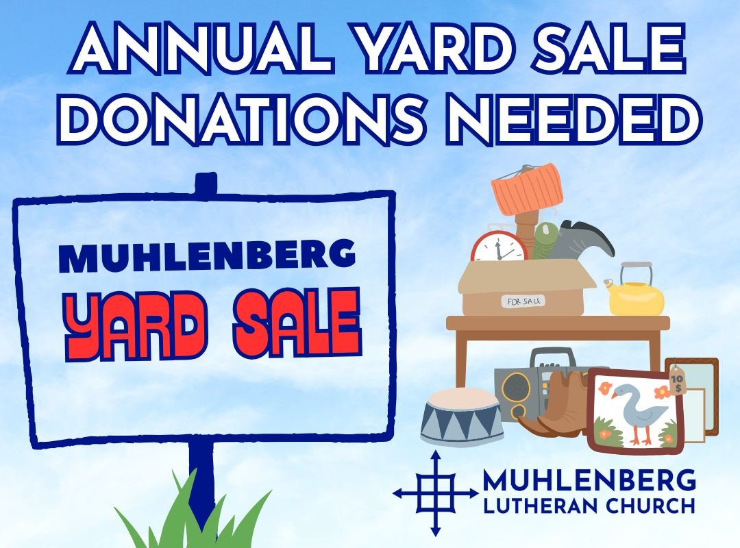 Yard Sale Donations