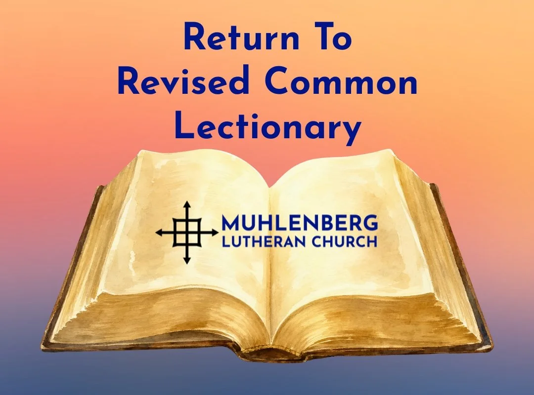 Return to Revised Common Lectionary