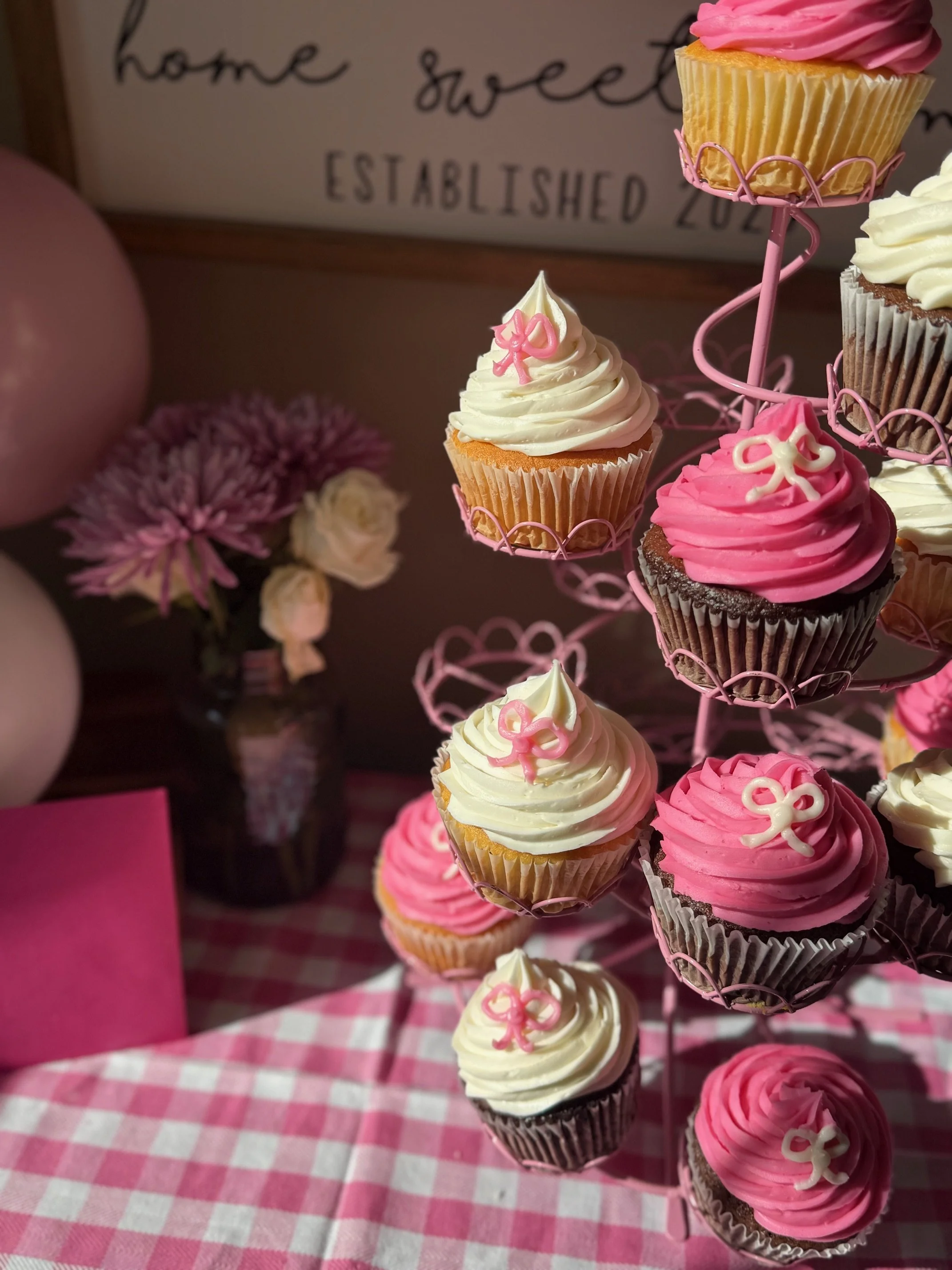Cupcakes in a cupcake holder