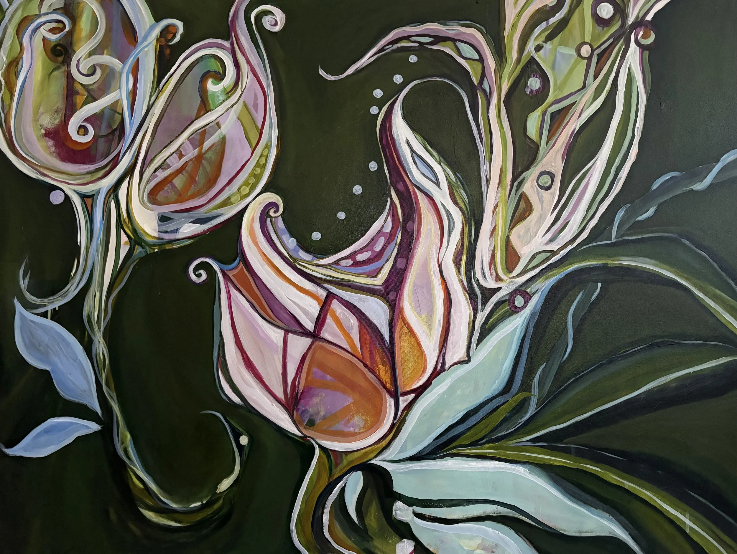  Acid Trip 
48'w x 36"h  