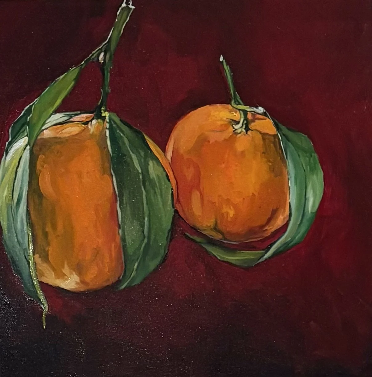  Blood Orange 
20"h X 20"w