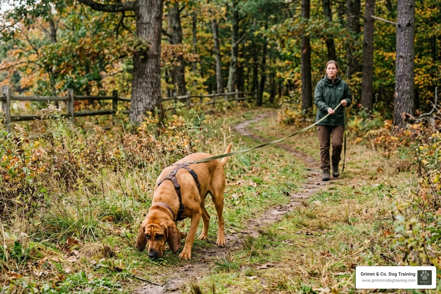 Can a Hobbyist Actually Manage a Professional Mantrailing Bloodhound