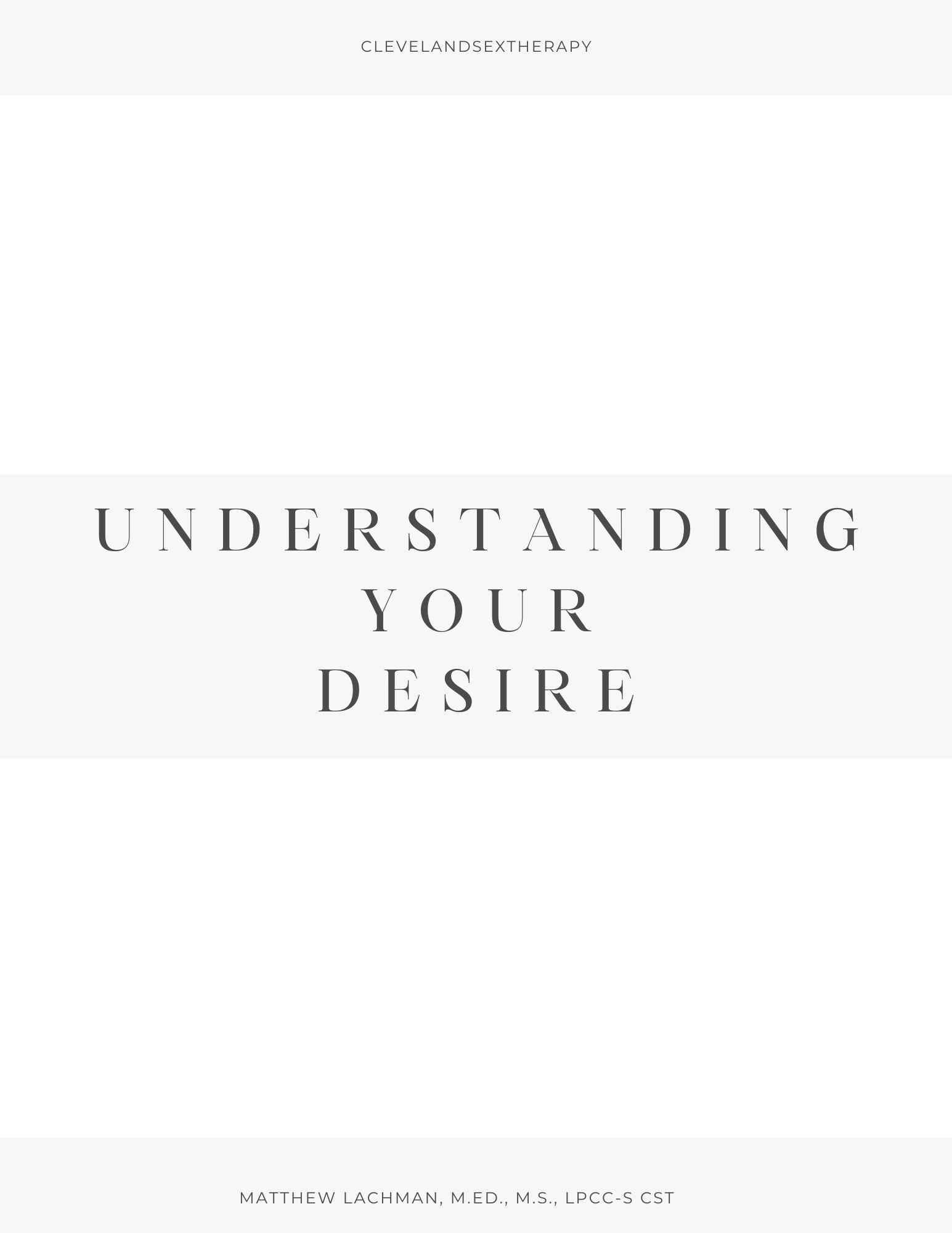Understanding Your Desire