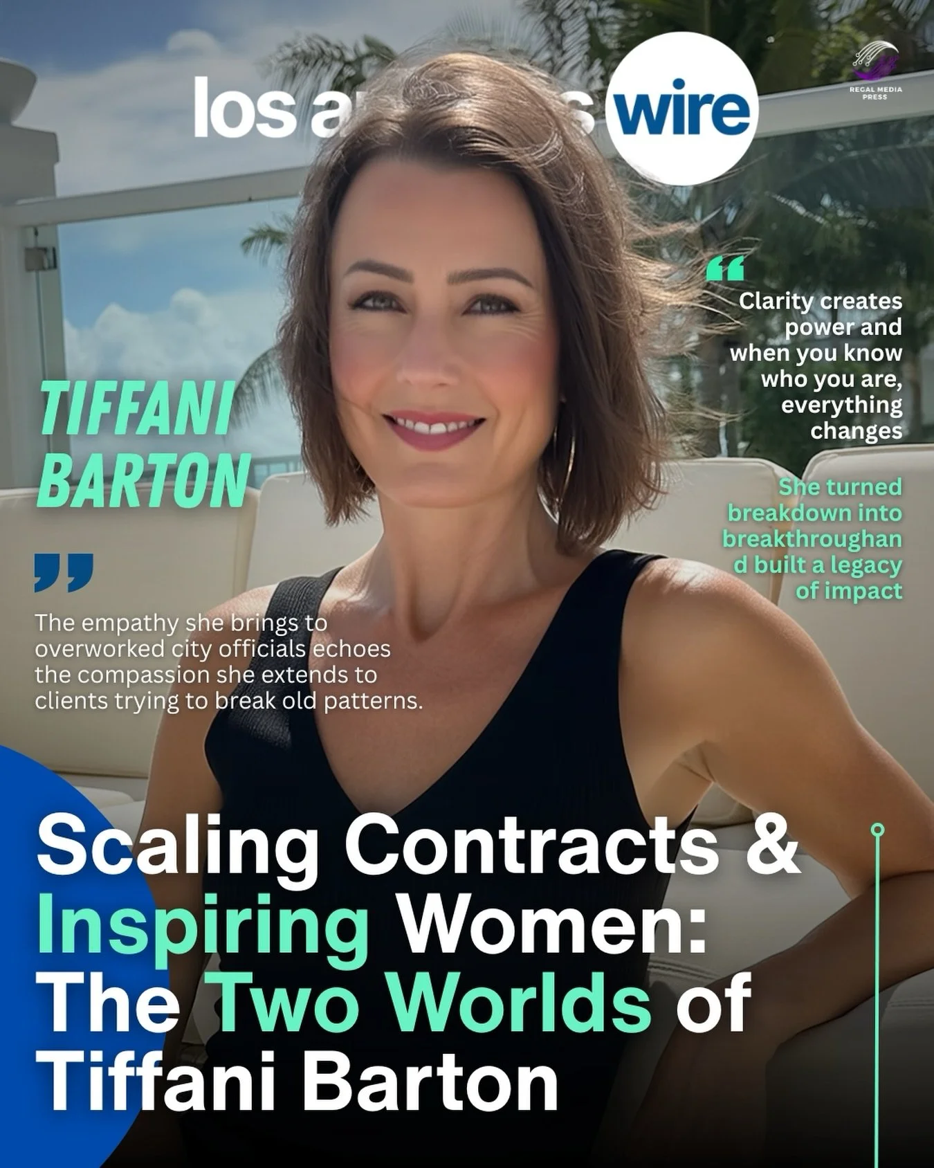 Exciting news! 
I am thrilled to share that I have been featured in LA Wire! It&rsquo;s especially meaningful to me since the time I spent living in LA was such an impactful turning point in my life. If someone had told me then, when my life was fall