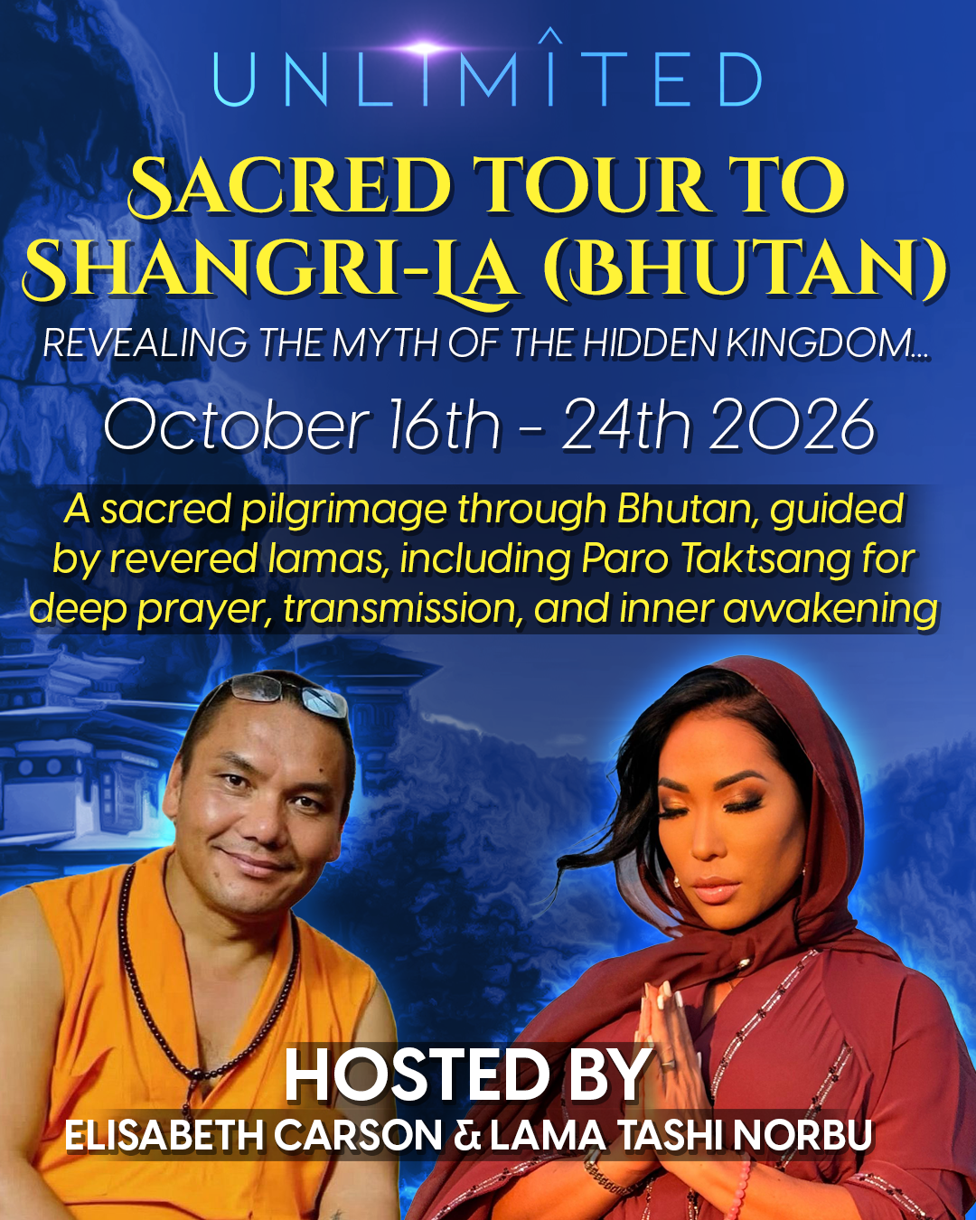 Sacred Tour to Shangri-La (Bhutan)