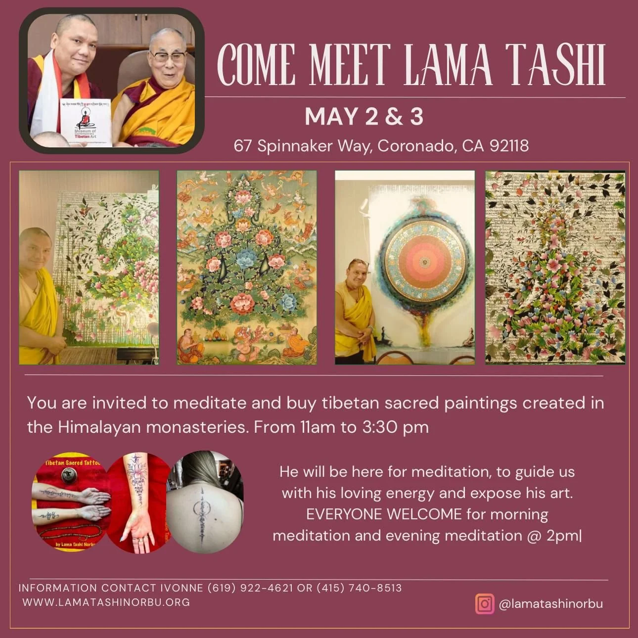Lama Tashi Norbu Near San Diego