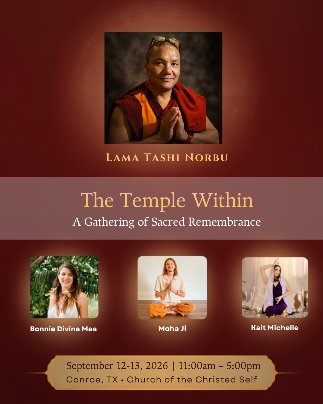 The Temple Within : A Sacred Gathering of Remembrance