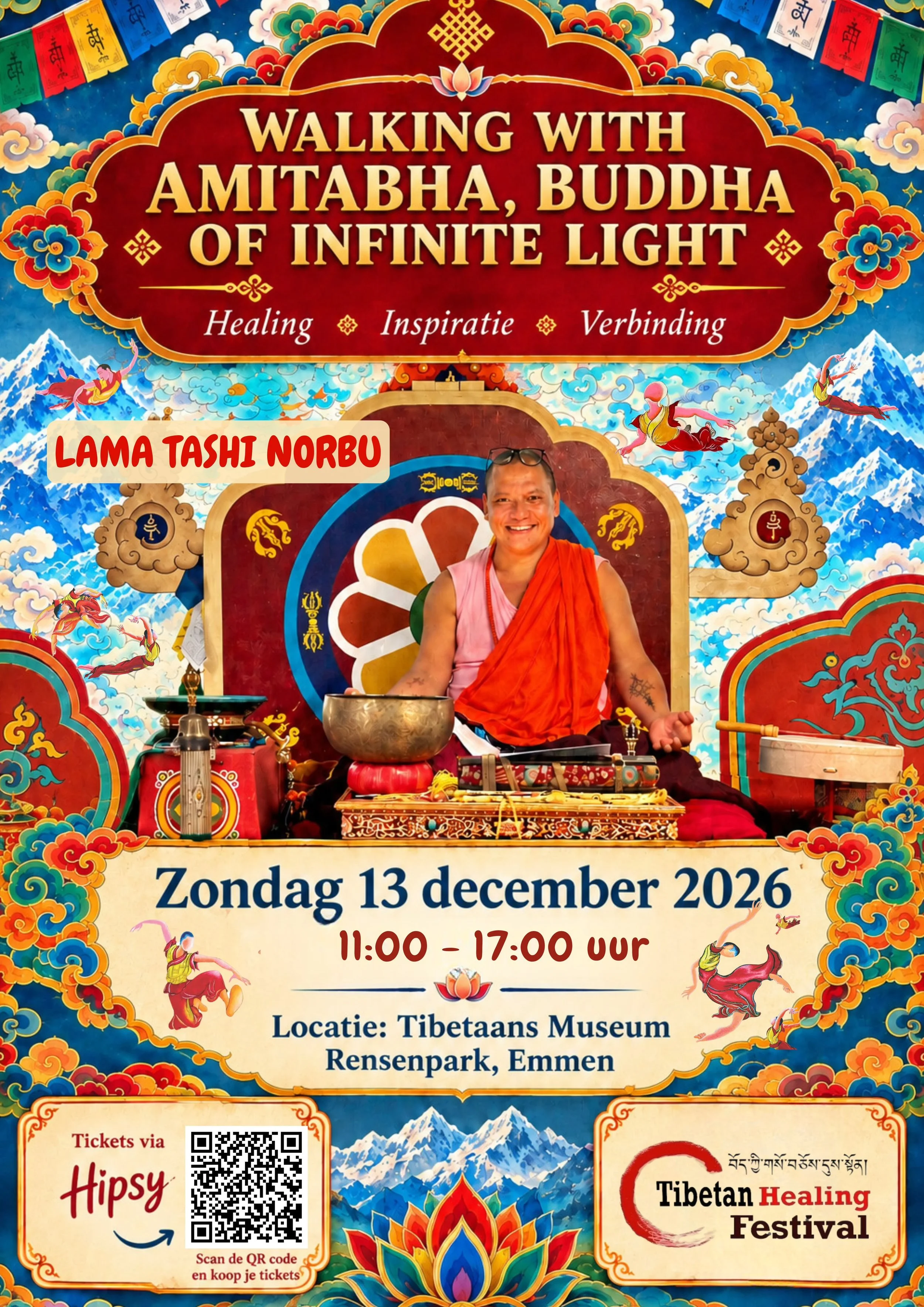Walking with Amitabha, Buddha of Infinite Light - Emmen, Netherlands