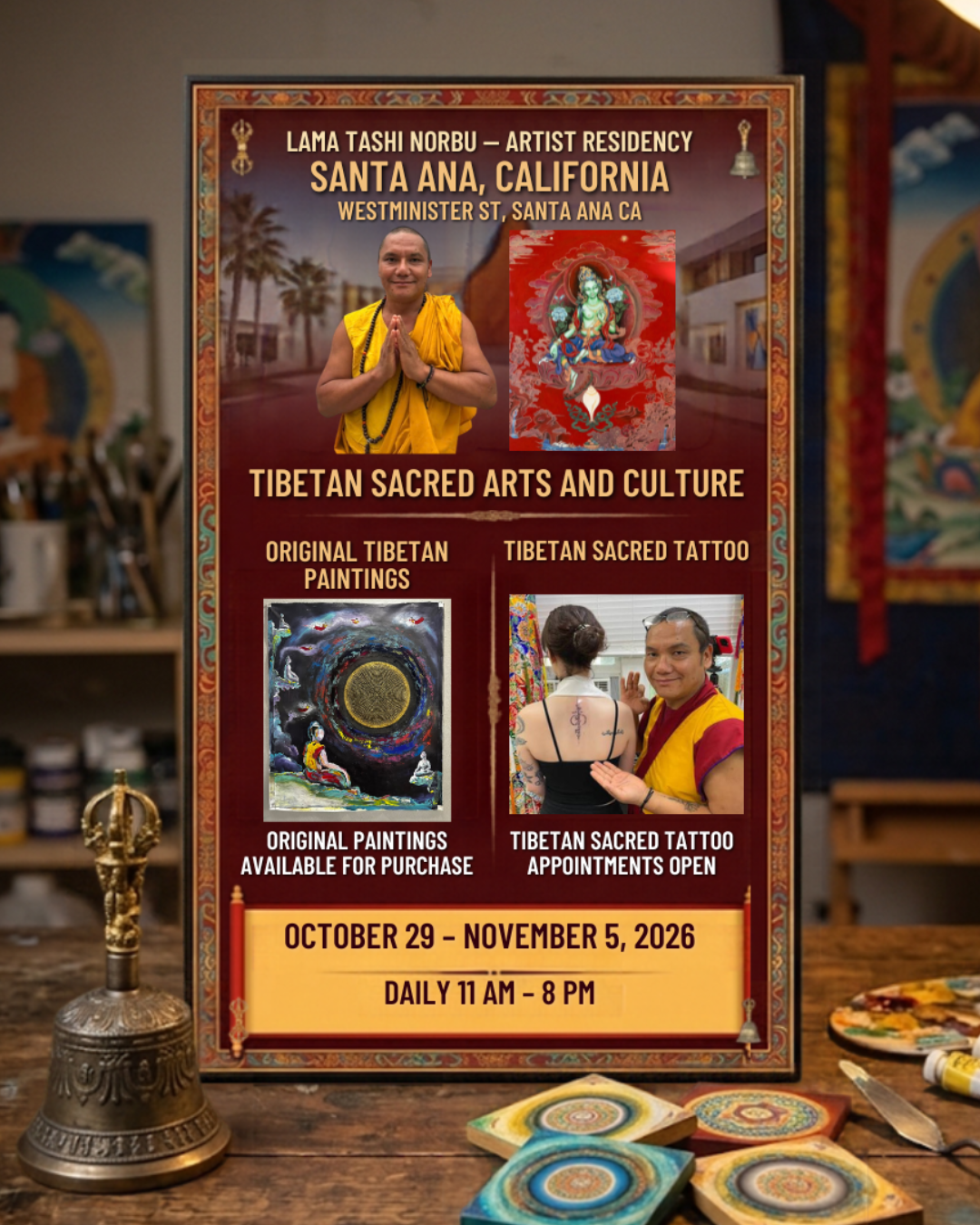Tibetan Sacred Tattoo: Santa Ana California