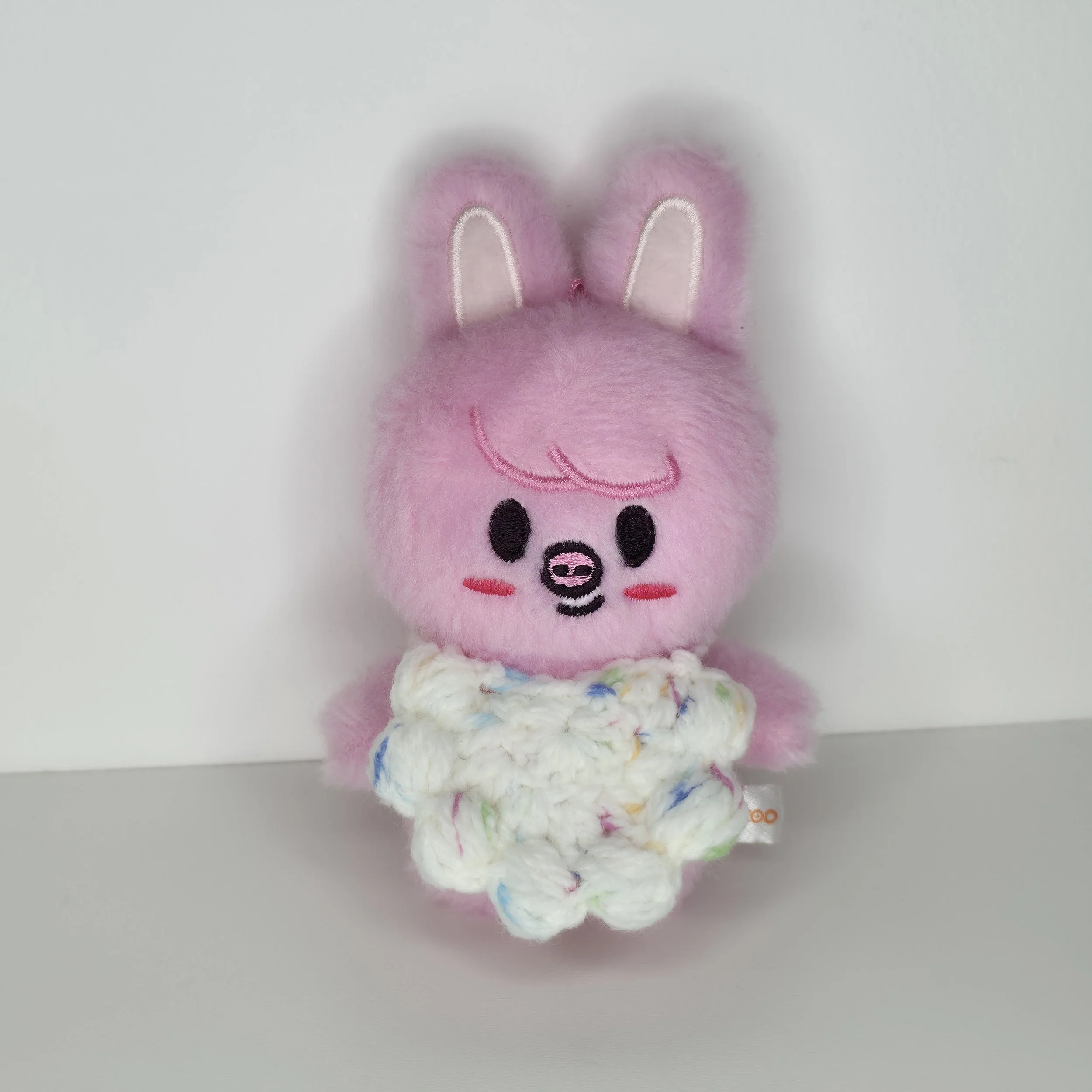 Funfetti Cake Bib Outfit for 10cm & Original Size Skzoo K-Pop Plush Doll (Stray Kids, SKZ)