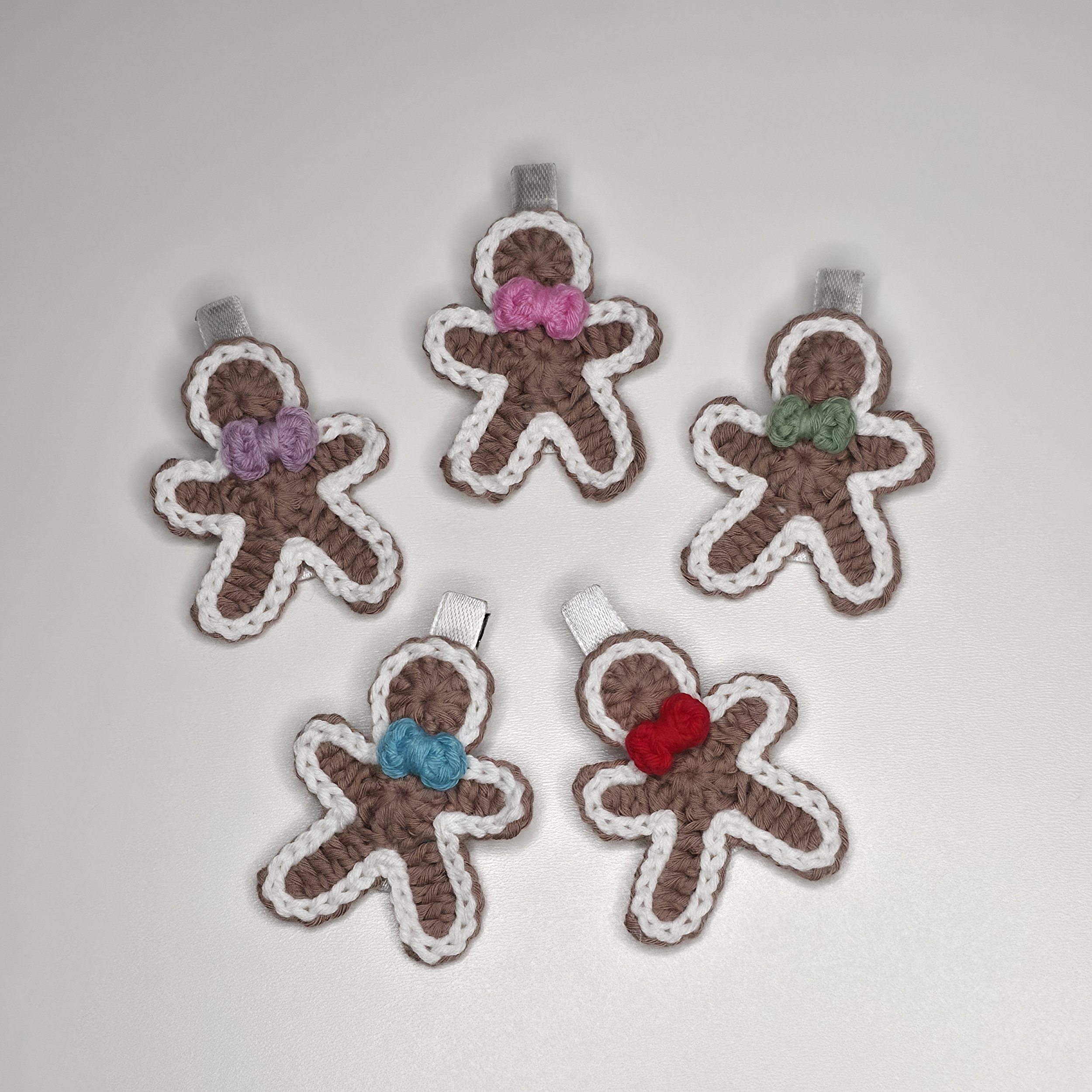 Gingerbread Cookie Hair Clip