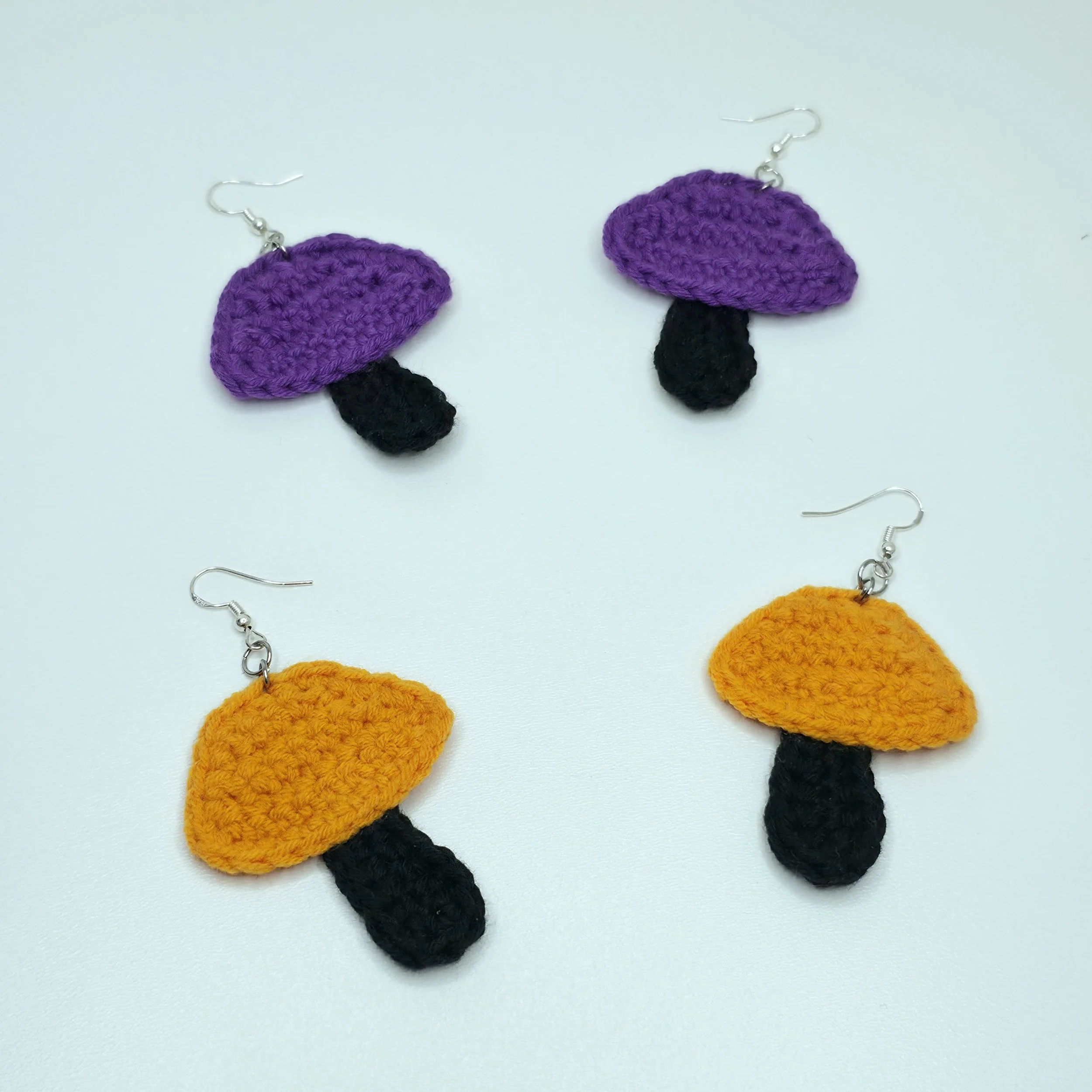 Spooky Mushroom Earrings
