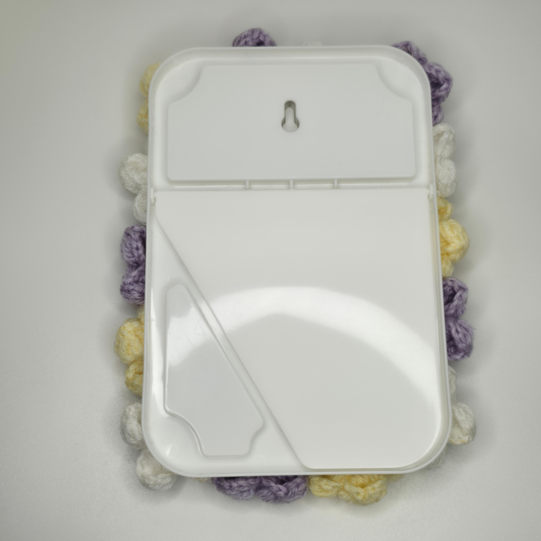 Flower Meadow Mini Desk/Hanging Mirror - Lilac, Yellow & White