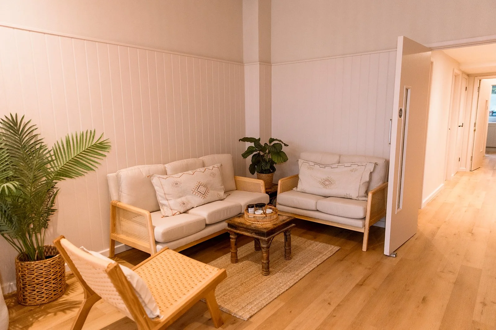 Our welcoming seating area.