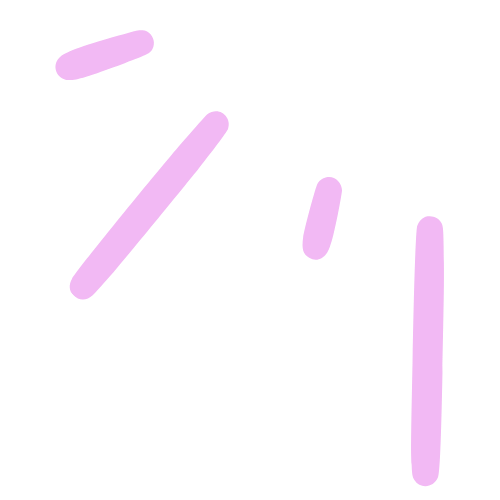 Pink abstract lines on a black background.