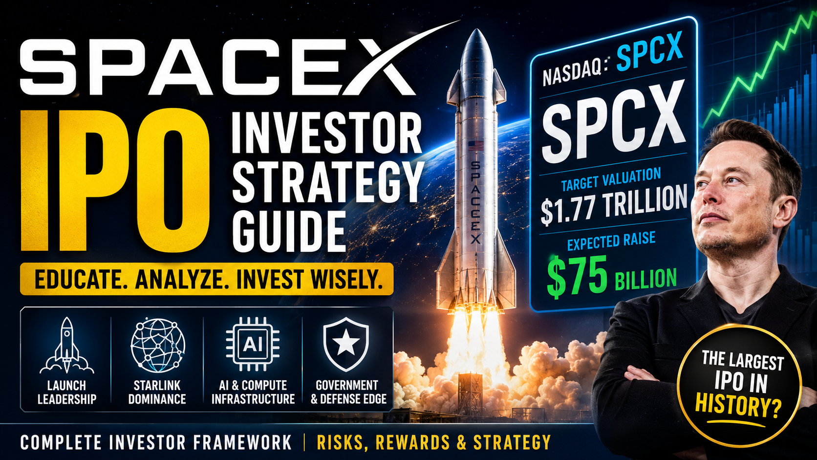 Strategic Planning for the SpaceX IPO: A Comprehensive Investor Education Framework