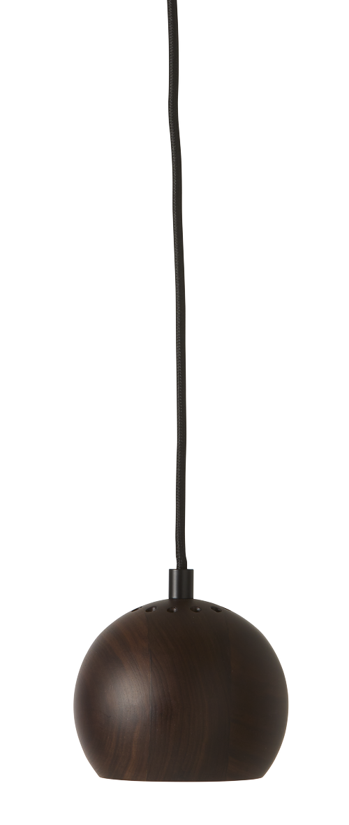 Ball Wood Ø12 Pendant Lamp by Frandsen
