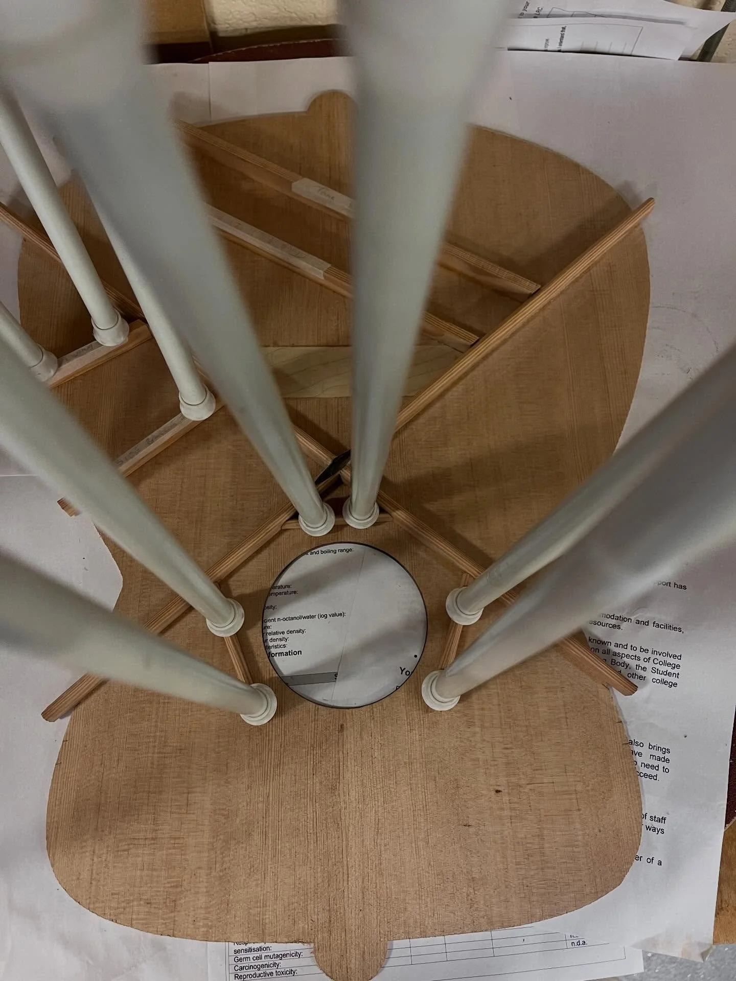 I&rsquo;ve been getting the bracing done on an acoustic. All glued on, shaped and voiced. It&rsquo;s been a very satisfying job to do.