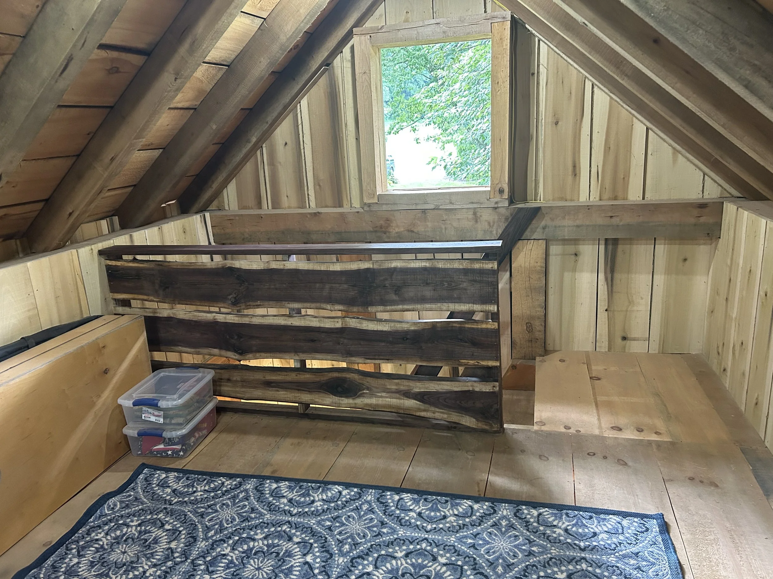 Upstairs loft