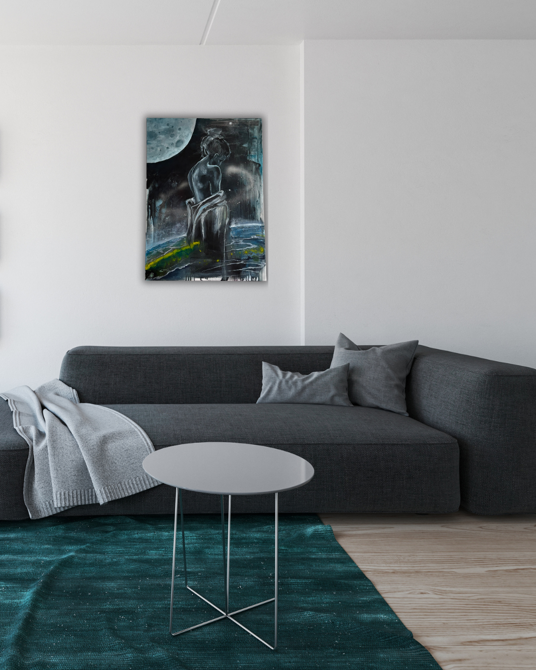 Between Moon and Earth