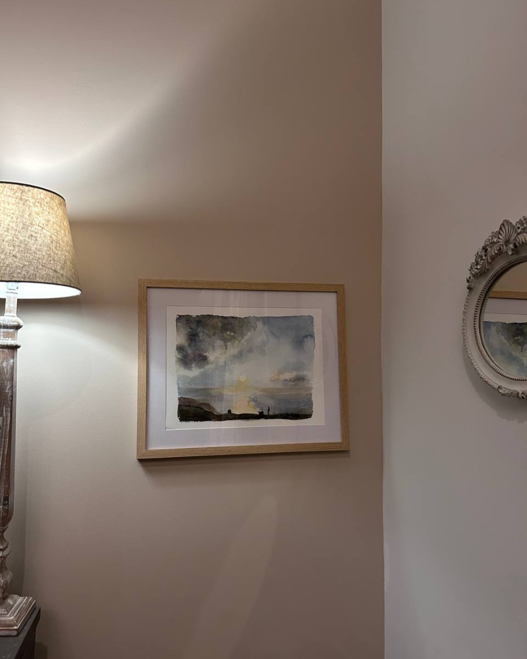 Coucher de soleil. Lanzarote.