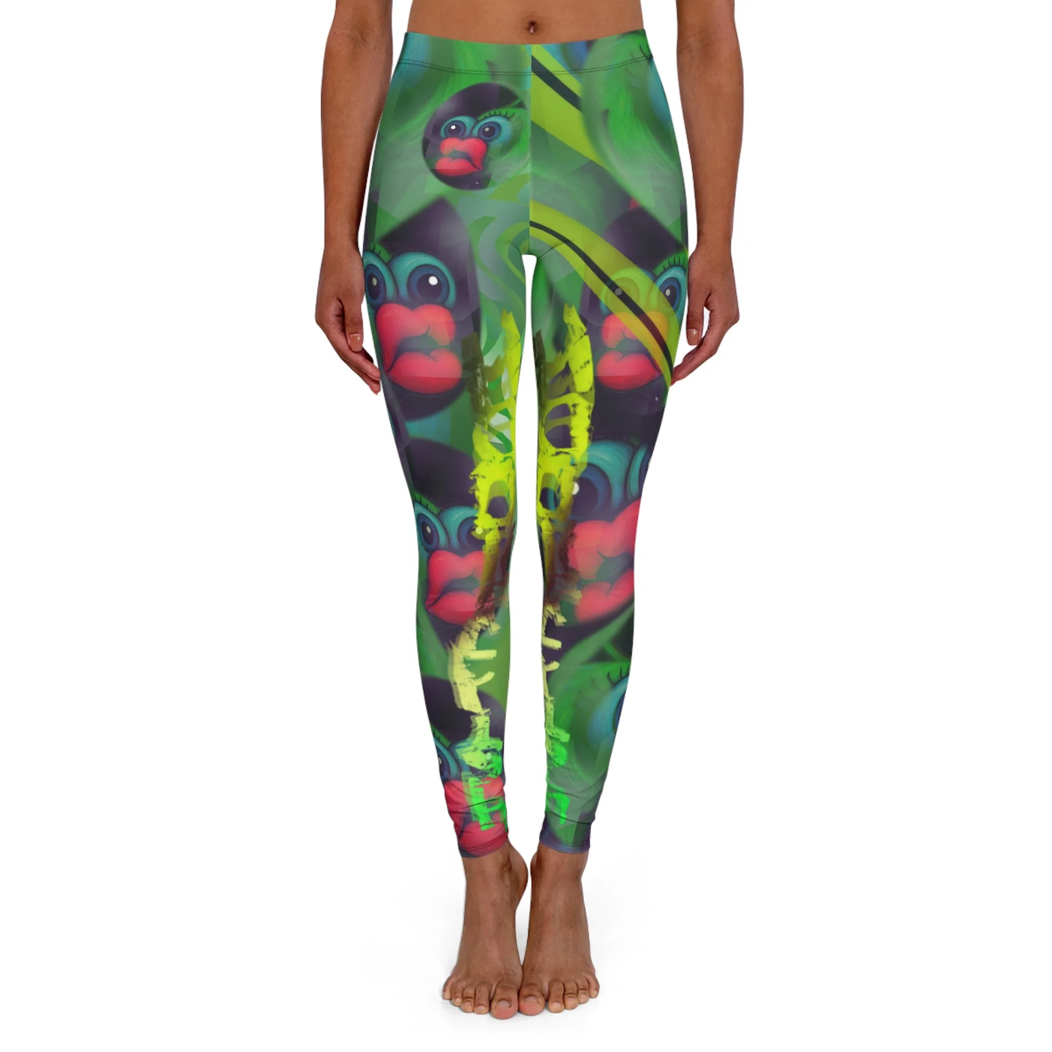 HOOKERFISH™ fish leggins for anyone, Customizable Spandex Leggings.
