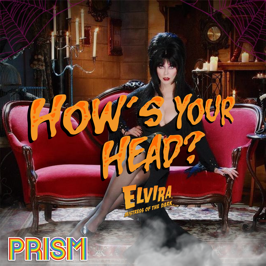 Social Media Post I wrote and designed to highlight Elvira for Halloween 2024.