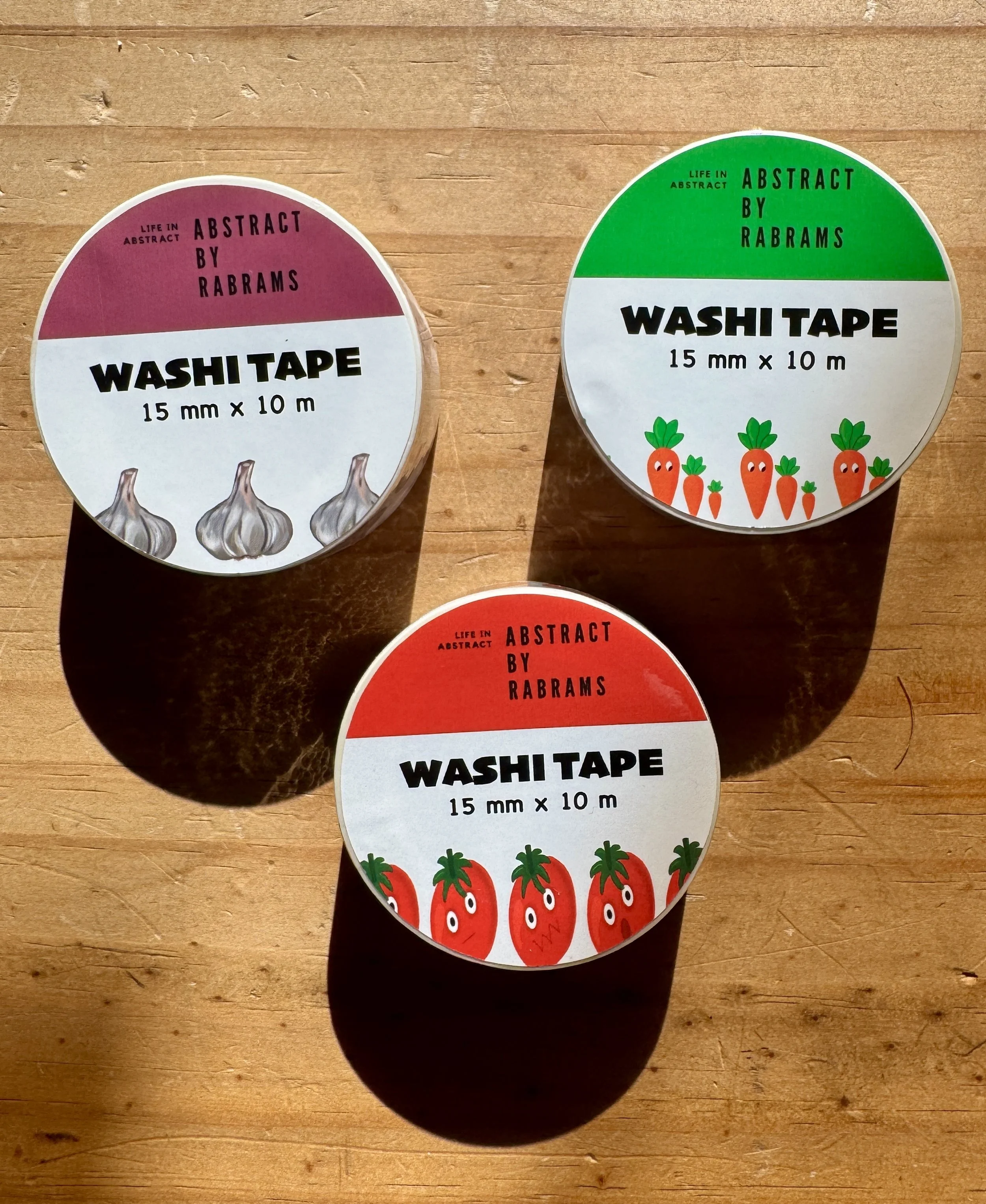 Carrot Washi Tape - AbstractbyRabrams -