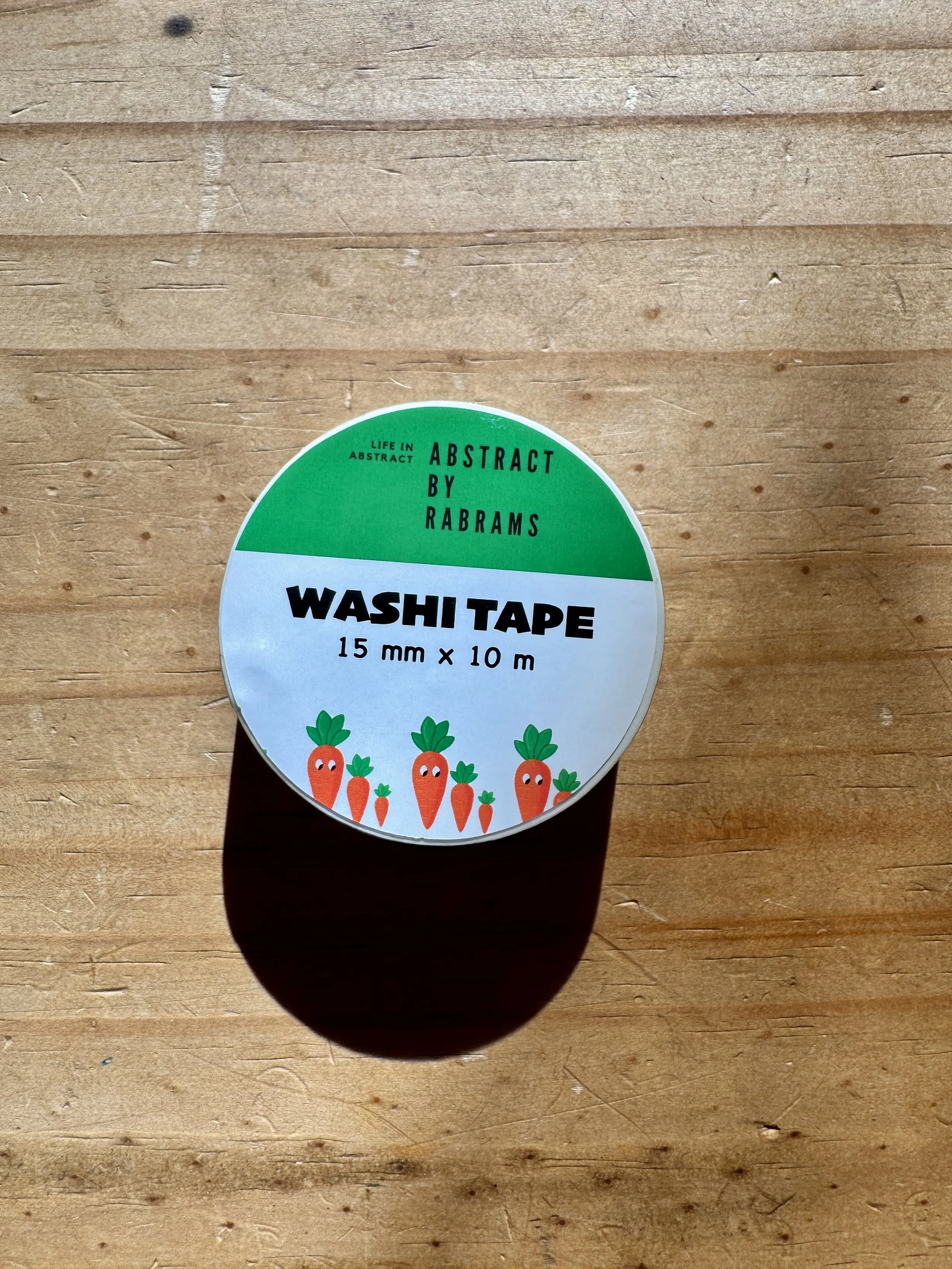 Carrot Washi Tape - AbstractbyRabrams -