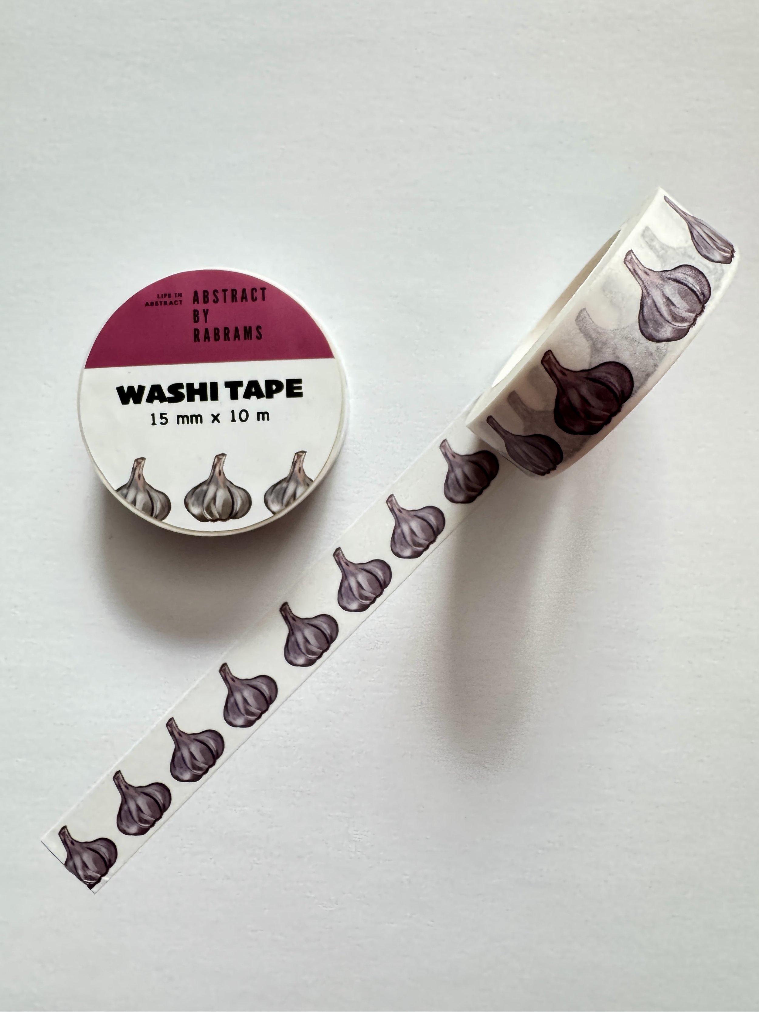 Garlic Washi Tape - AbstractbyRabrams -
