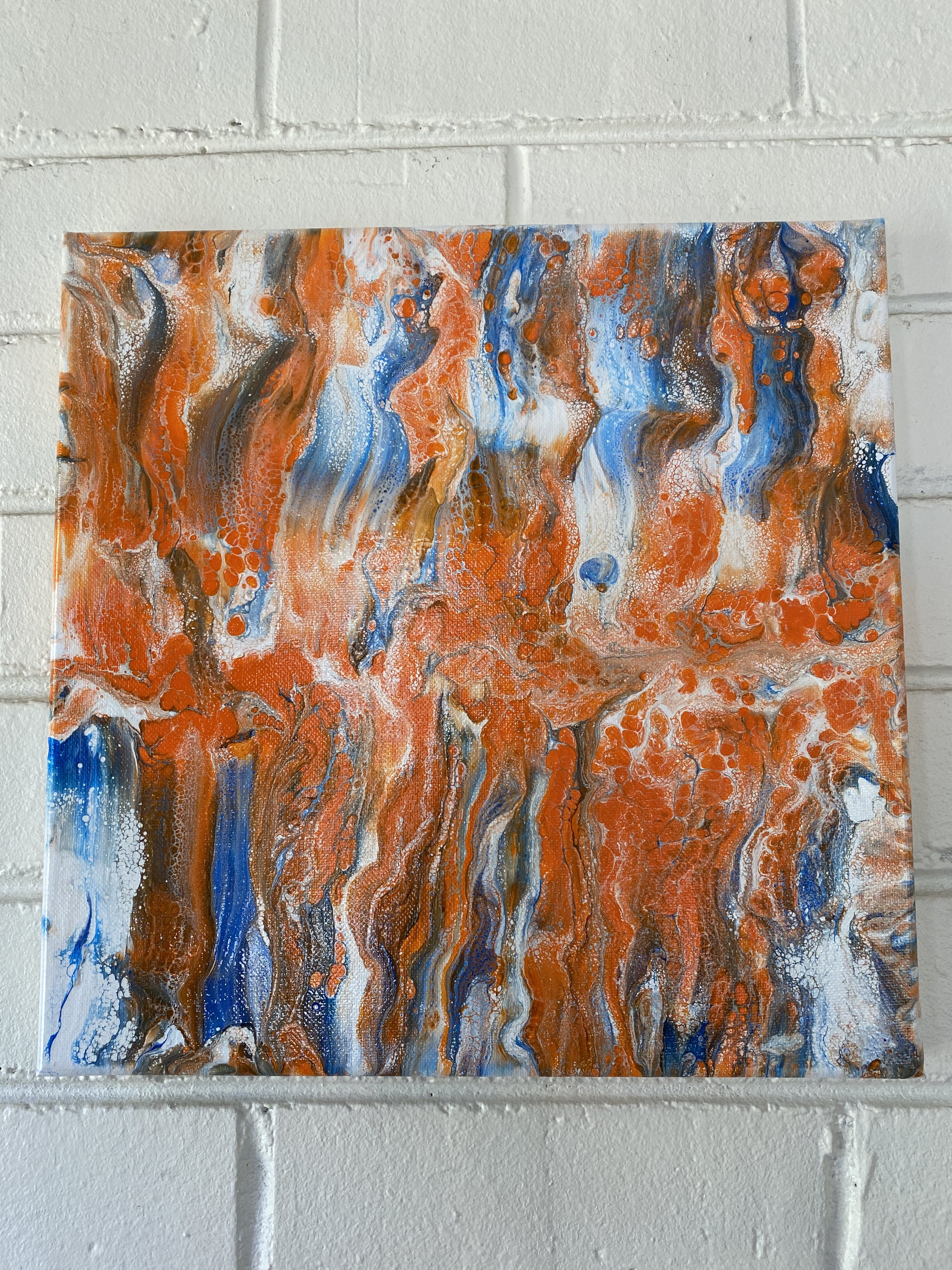 Sports Team Themed Art || "Sportsball Series #3" || 12"x12"
