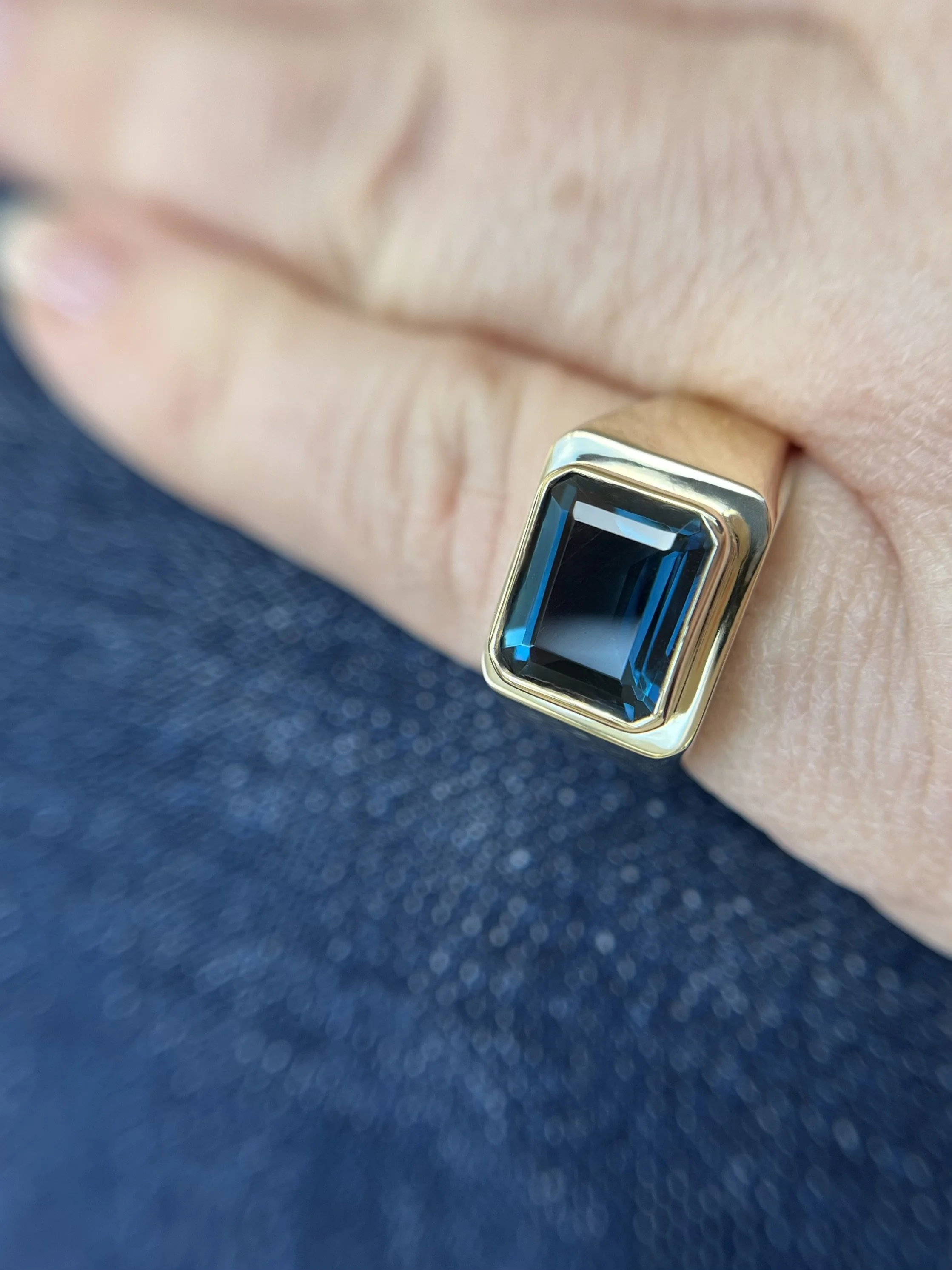 Tank Pinky Ring