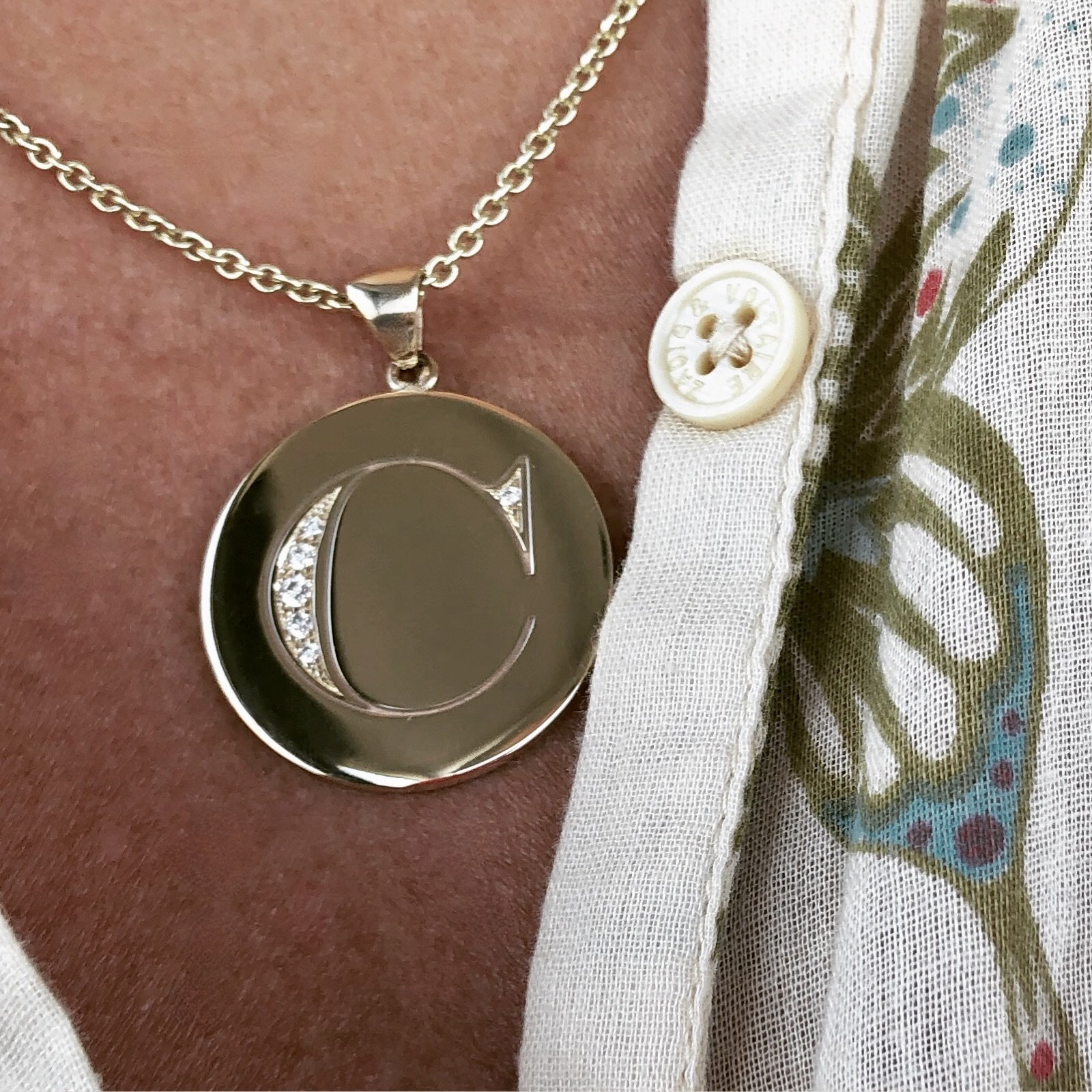 Ceda Initial Necklace