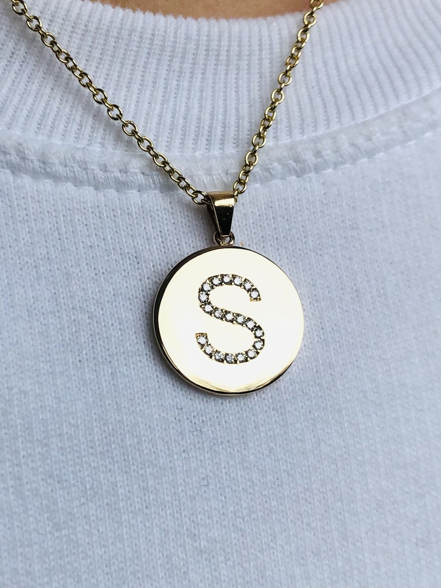 Icon Initial Pendant