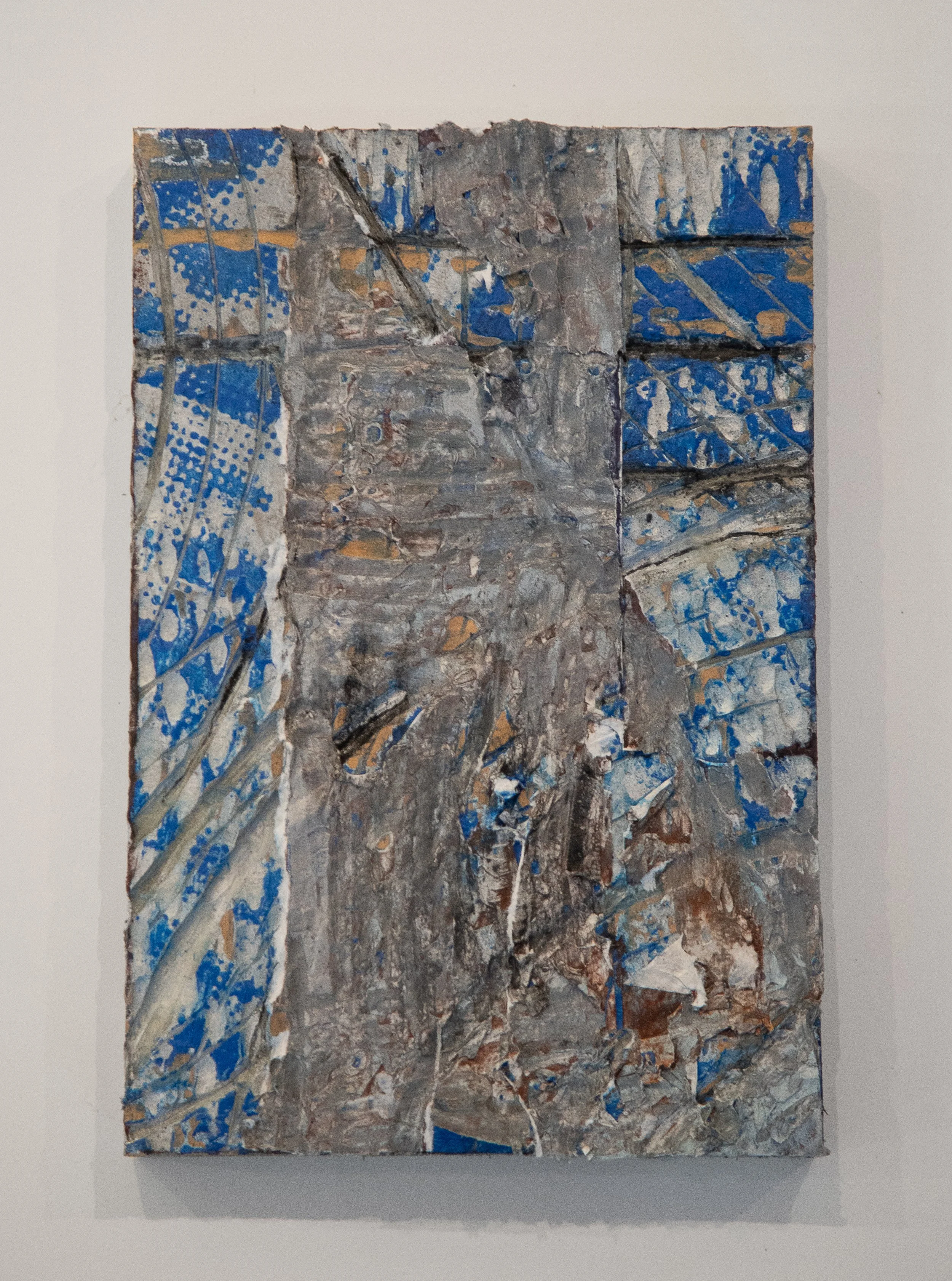 Panel Study, Multi-media, 6 x 9", 2025