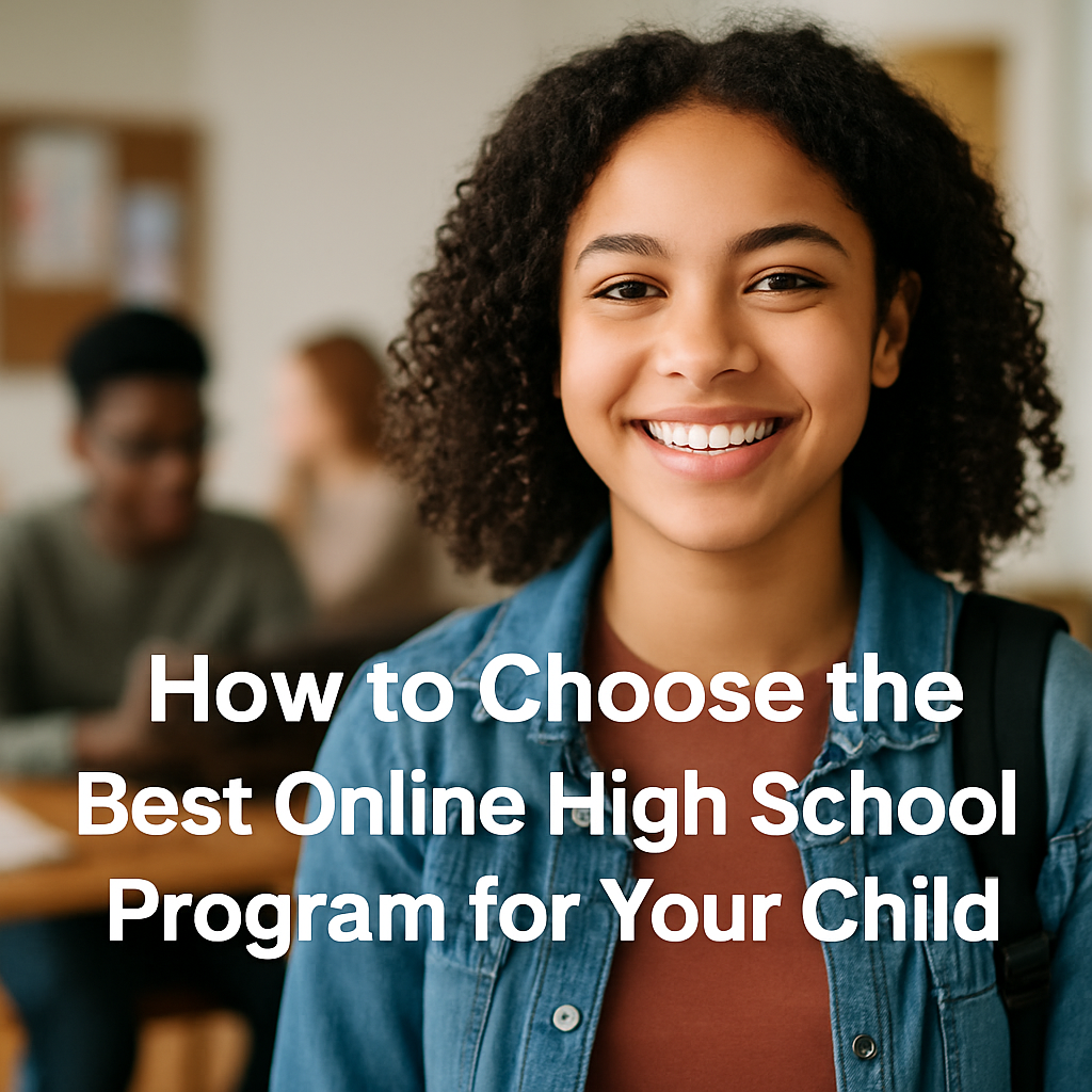 How to Choose the Best Online High School Program for Your Child