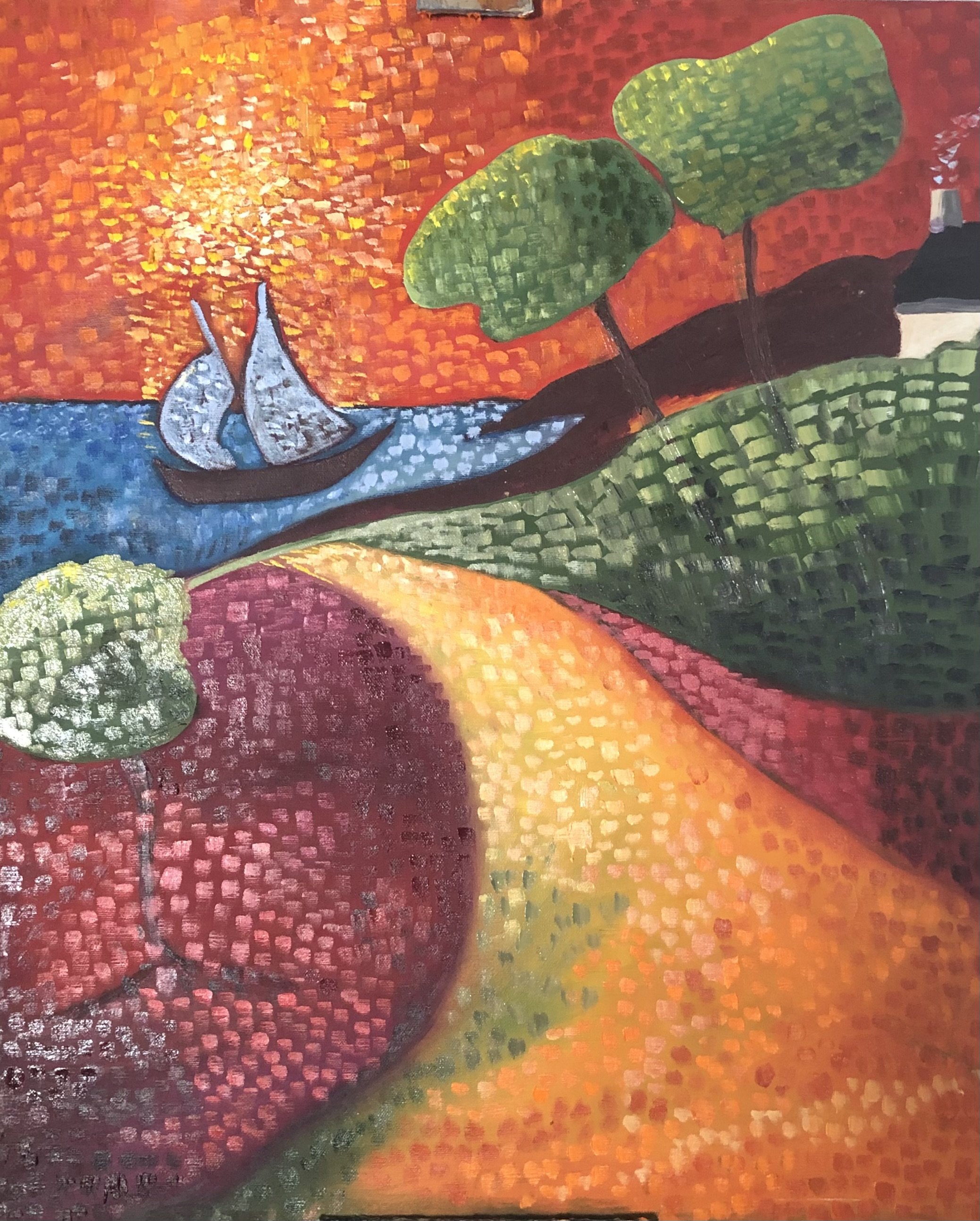 oil on canvas 30x22