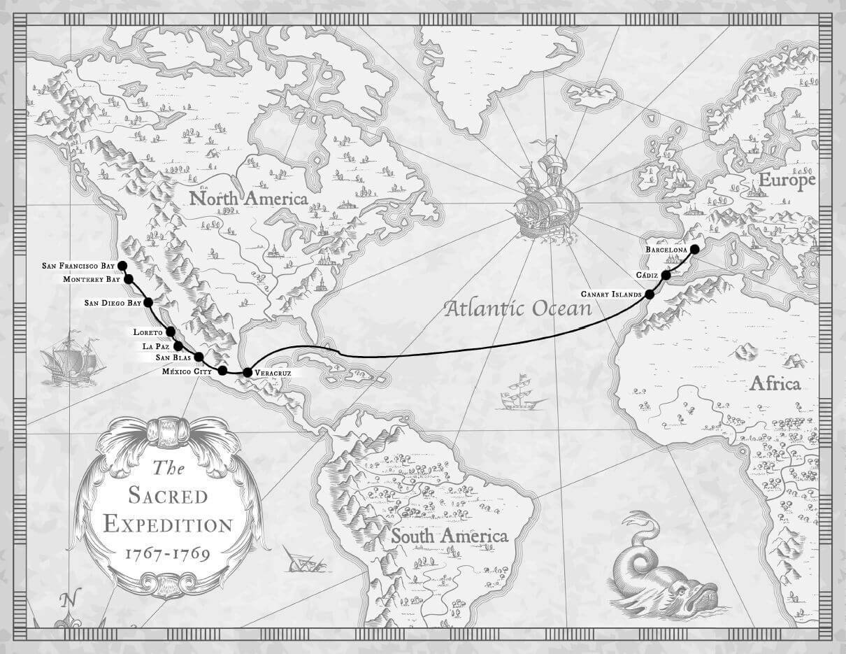 Sacred Expedition Map