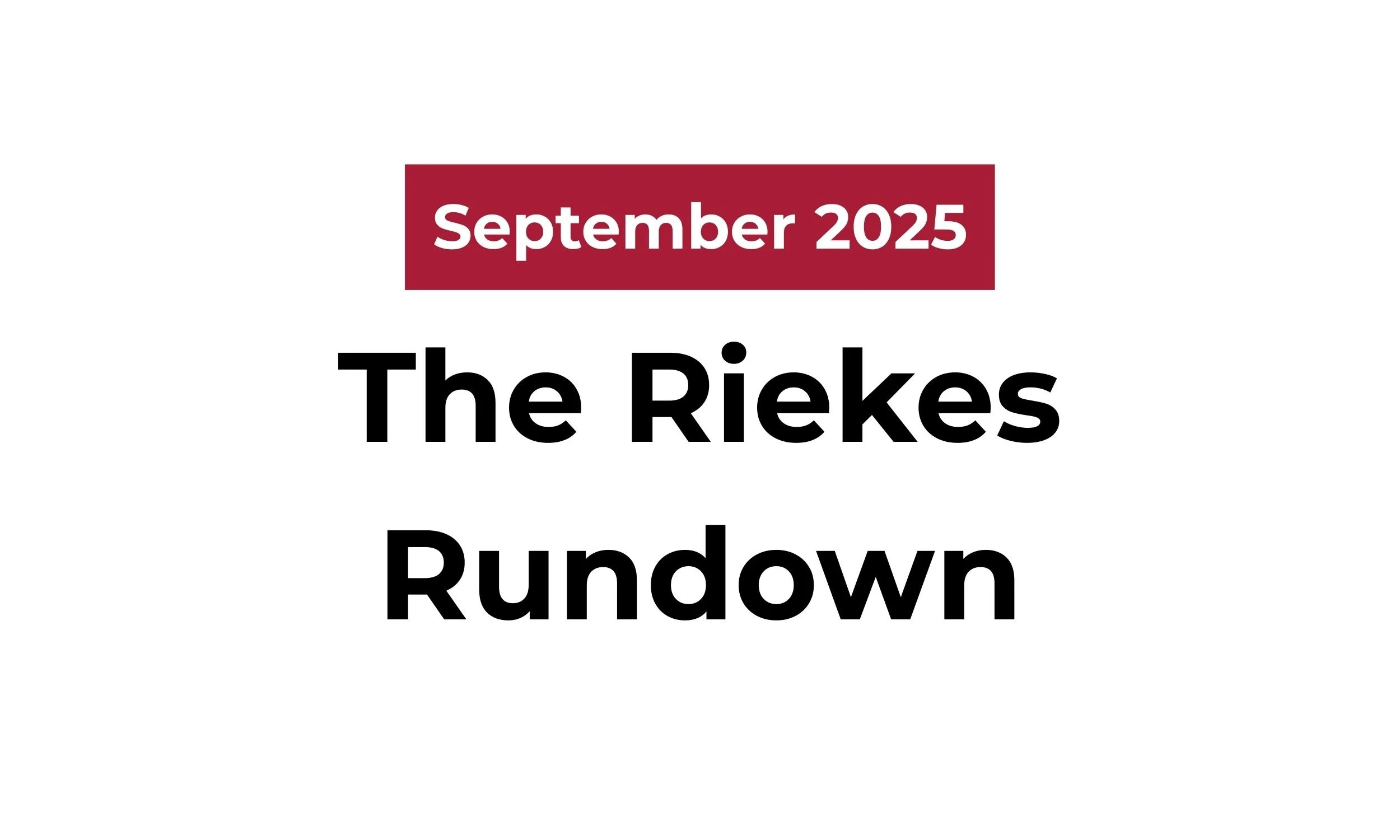 September 2025 Newsletter