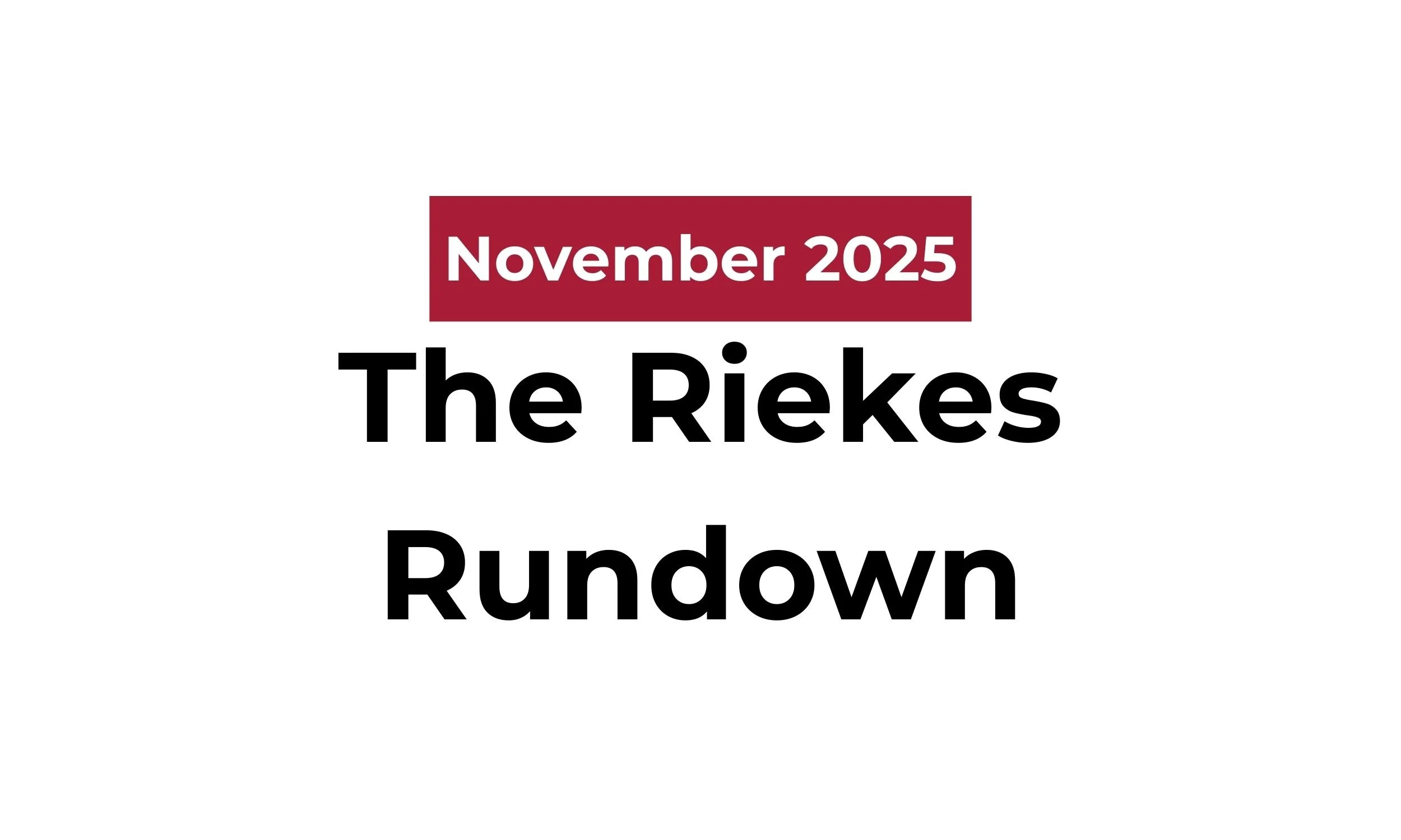 November 2025 Newsletter