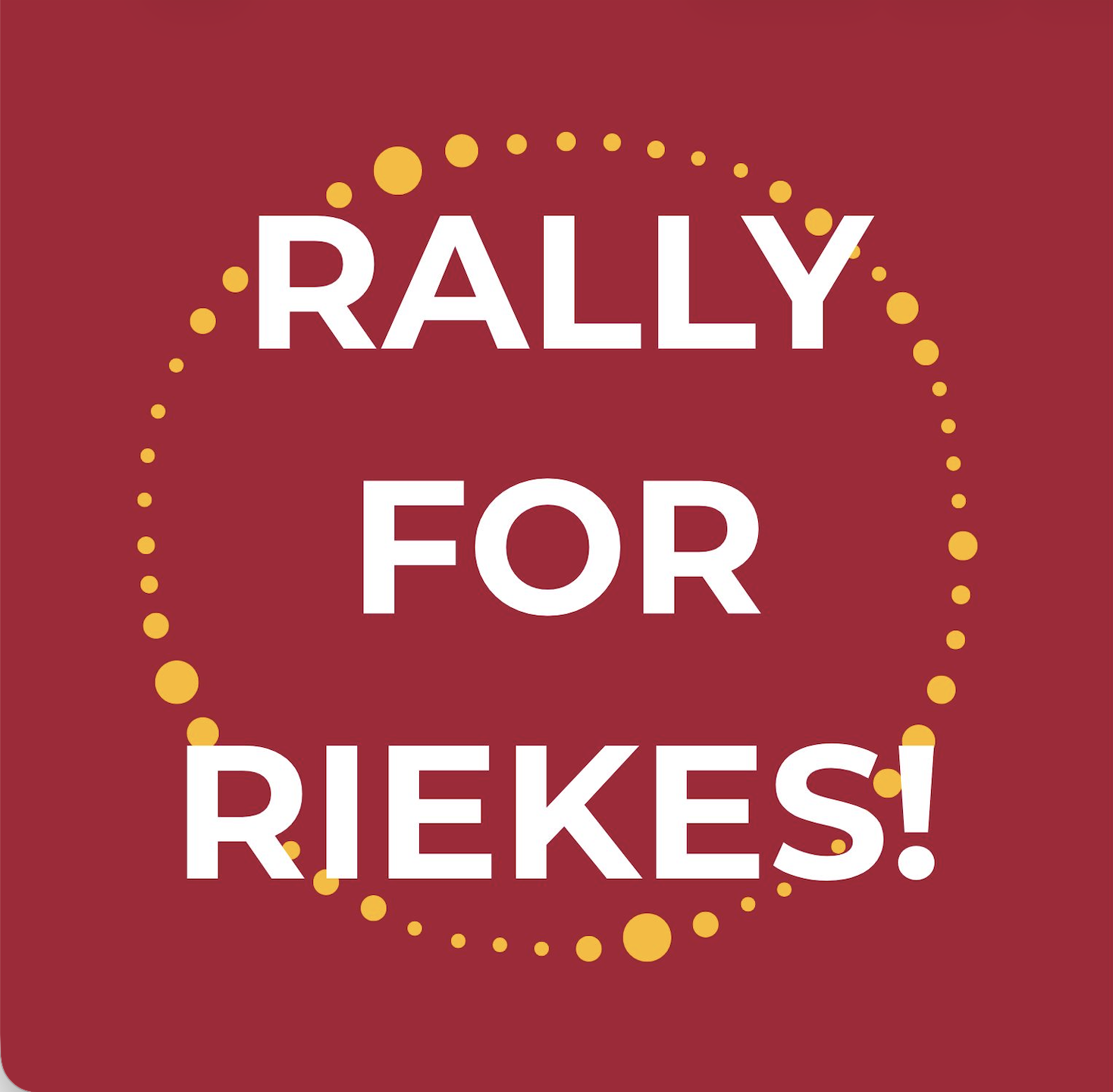 Rally for Riekes!