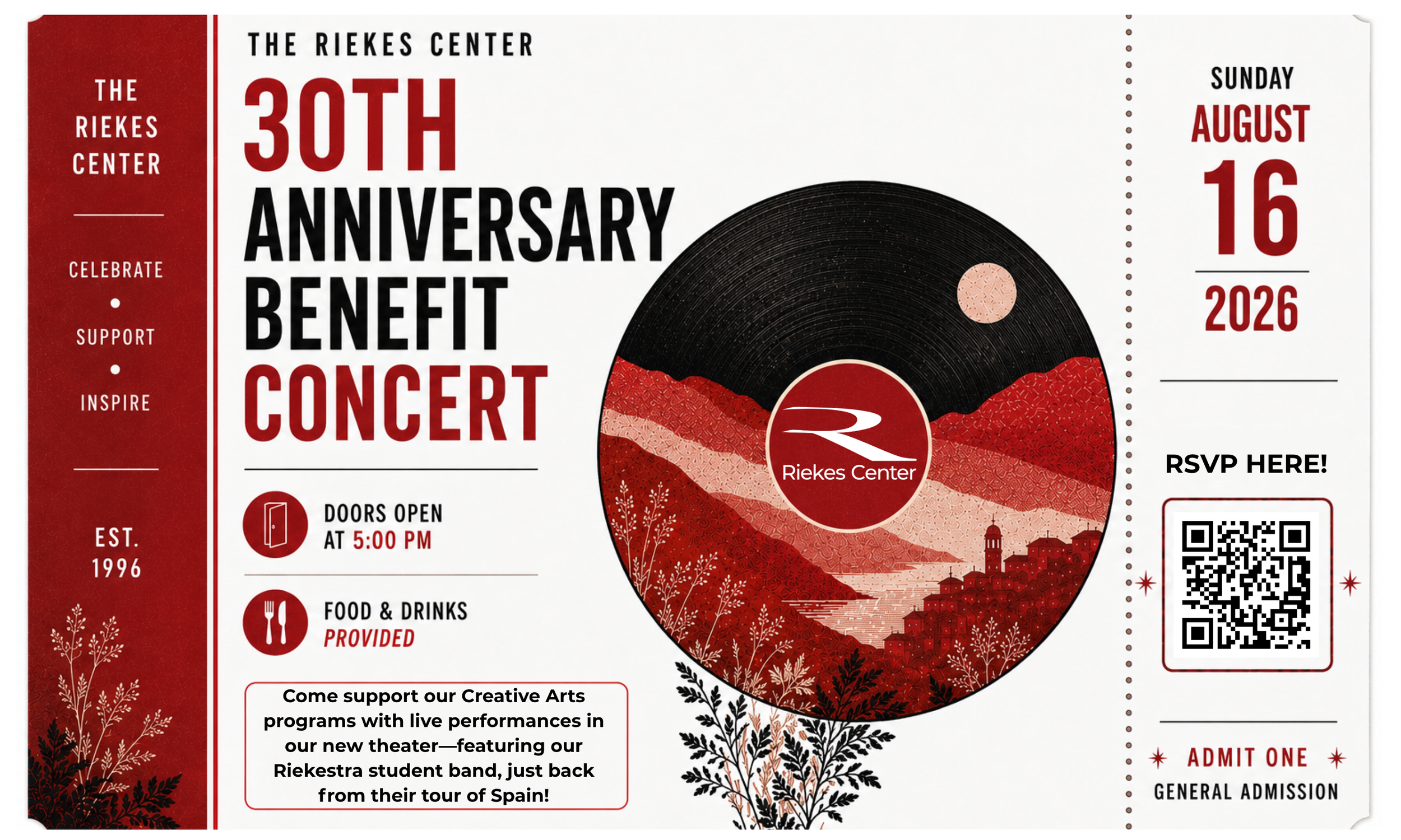 30th Anniversary Benefit Concert