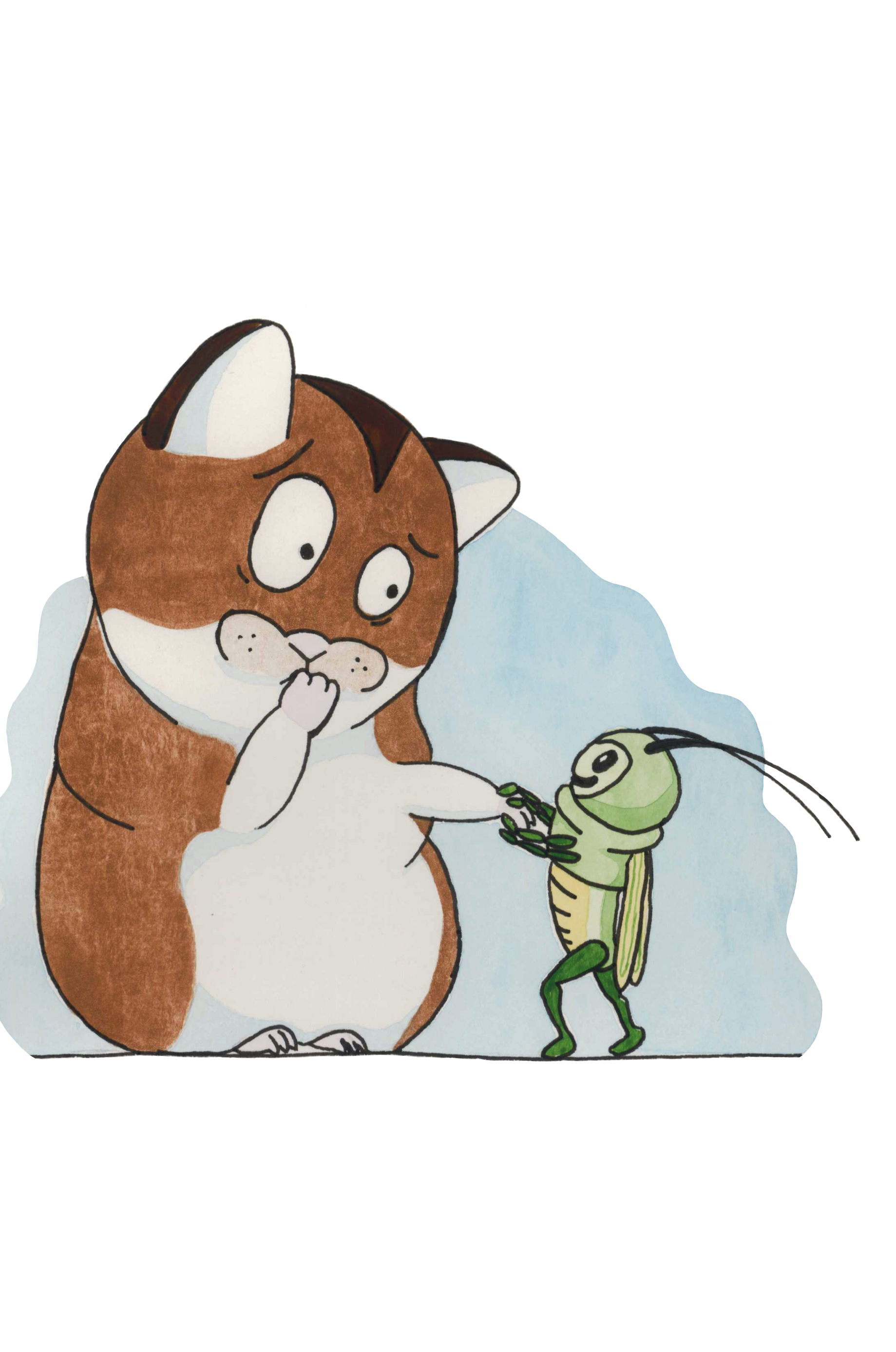 Benny and Davy - Watercolor