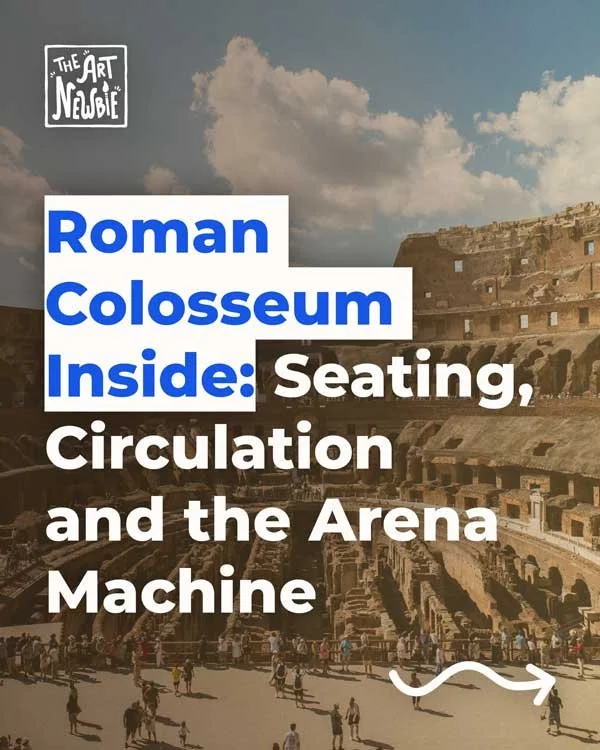 Roman Colosseum Inside: Seating, Circulation and the Arena Machine