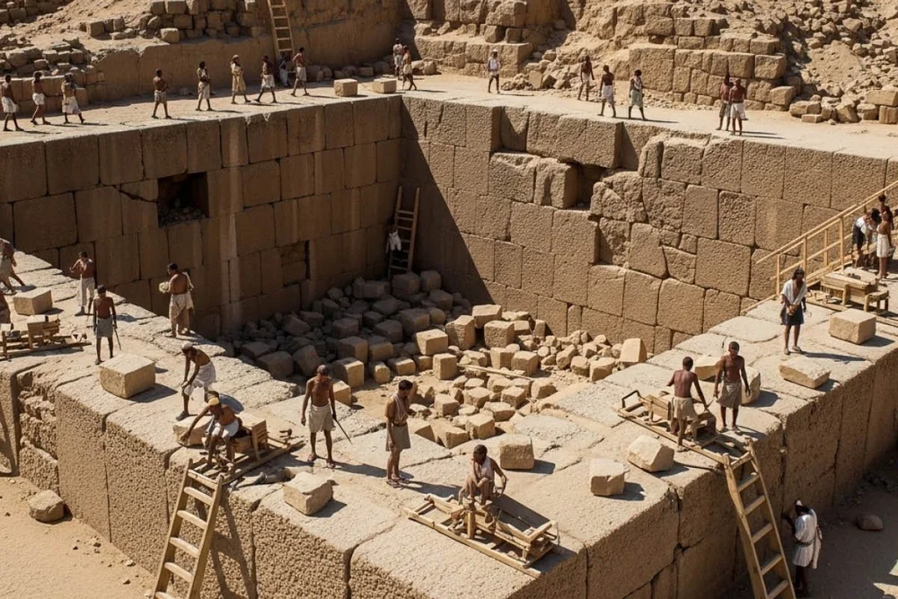 Pyramid Civil How Was the Pyramid of Giza Constructed Without Modern Tools? I The Art ...
