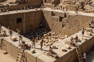 Repair Pyramids How Was the Pyramid of Giza Constructed Without Modern Tools? I The Art ...