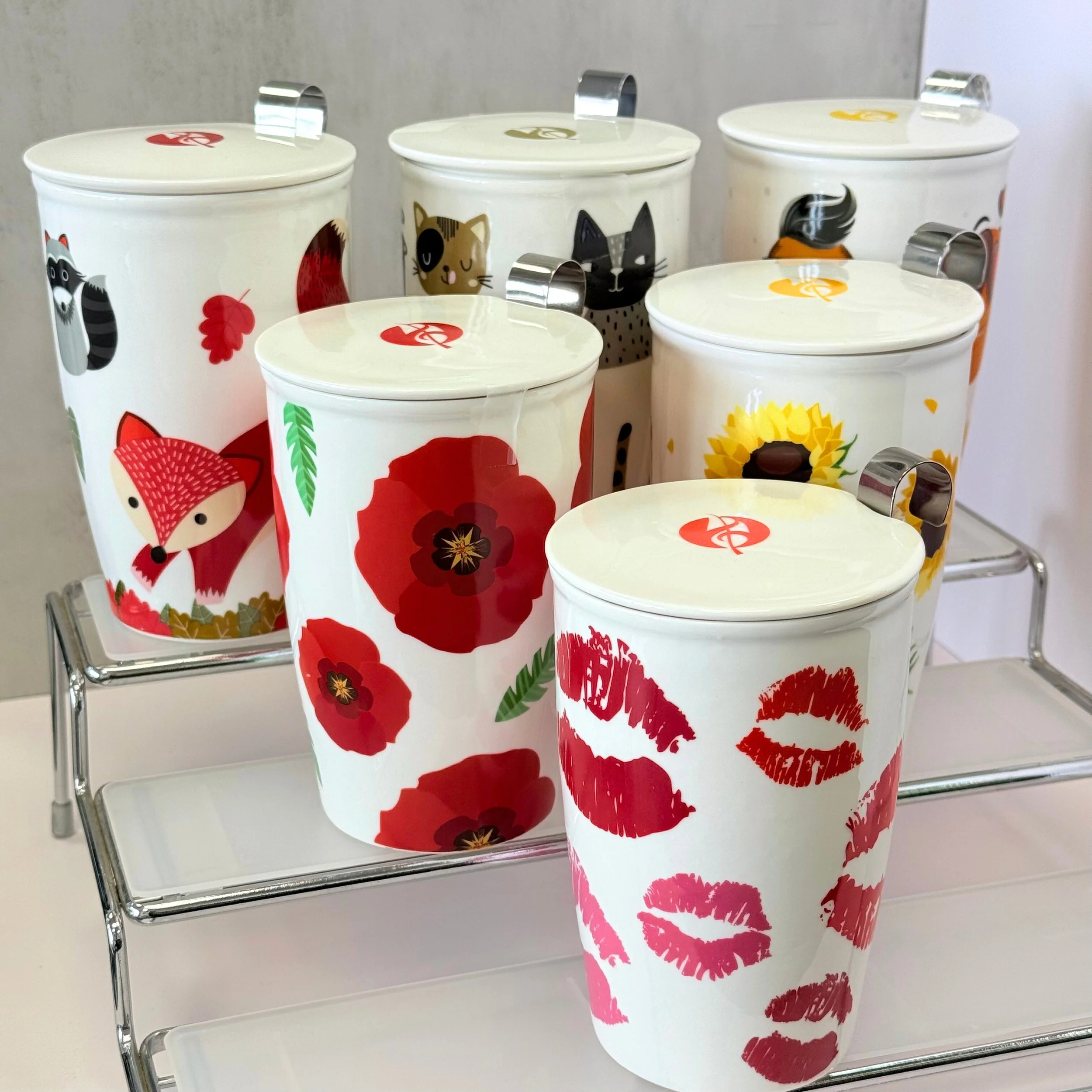 Non-Handled Infuser Mugs