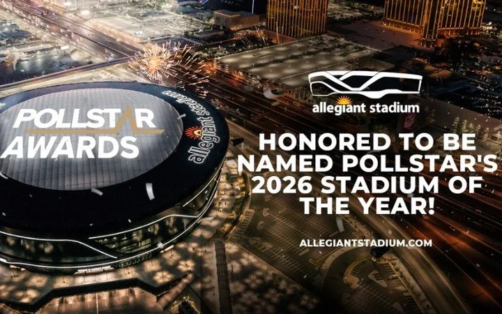 Nevada's taxpayer-owned and room-tax-funded Allegiant Stadium has been named Pollstar&rsquo;s 2026 &ldquo;Stadium of the Year.&rdquo;

Src. https://www.allegiantstadium.com/news/detail/allegiant-stadium-named-stadium-of-the-year-at-37th-annual-pollst