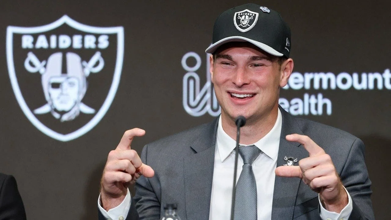 The Las Vegas Raiders selected Indiana quarterback and reigning Heisman winner Fernando Mendoza with the No. 1 pick in the NFL Draft.

Src. https://www.foxnews.com/sports/fernando-mendoza-says-raiders-hispanic-fan-base